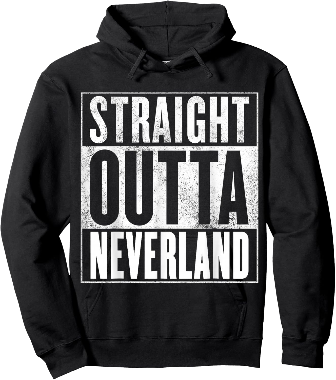 Neverland - STRAIGHT OUTTA NEVERLAND Hoodie - Hoodie | Black