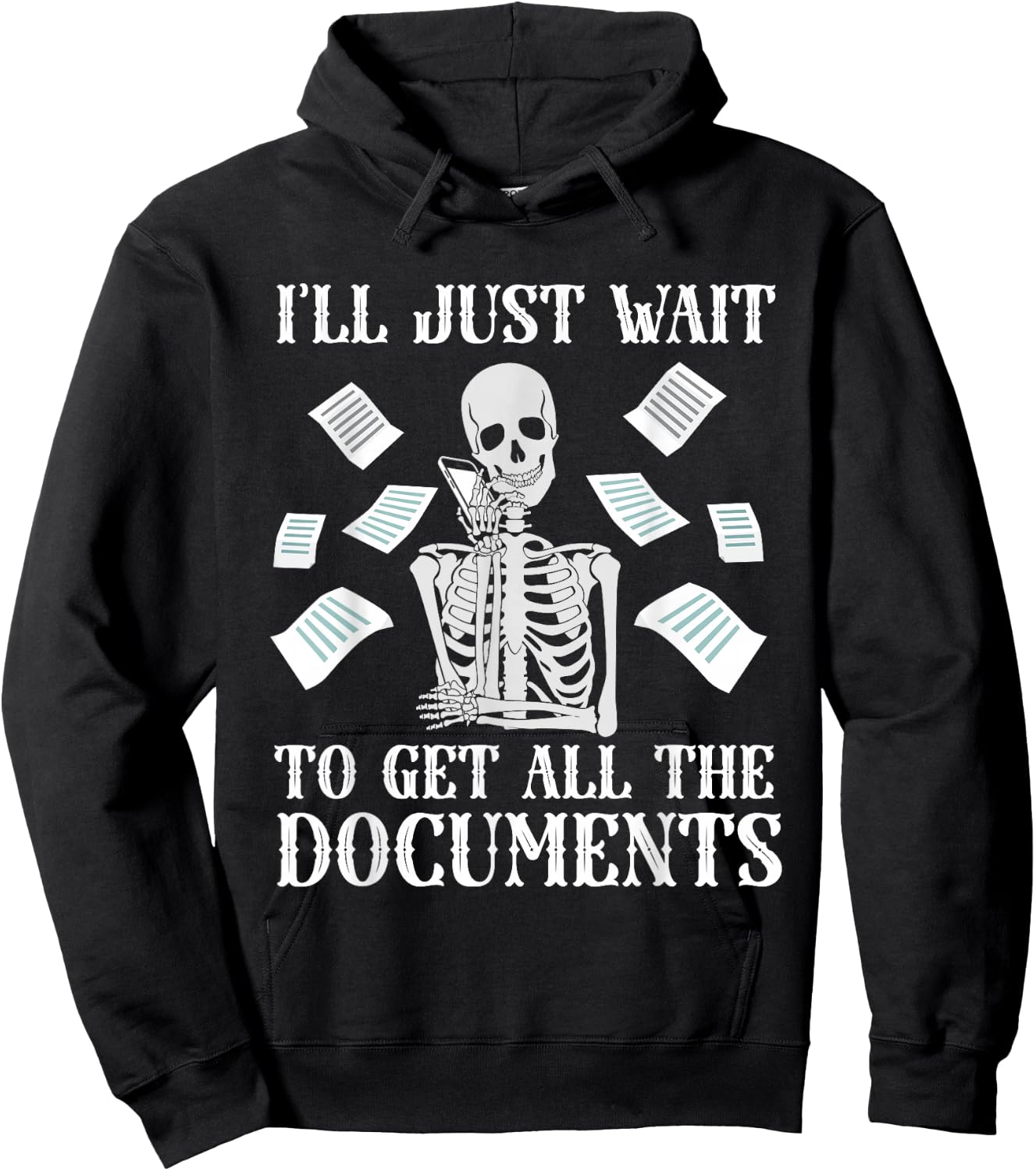 Funny Accountant CPA Tax season Tax Preparer Hoodie - Hoodie | Black
