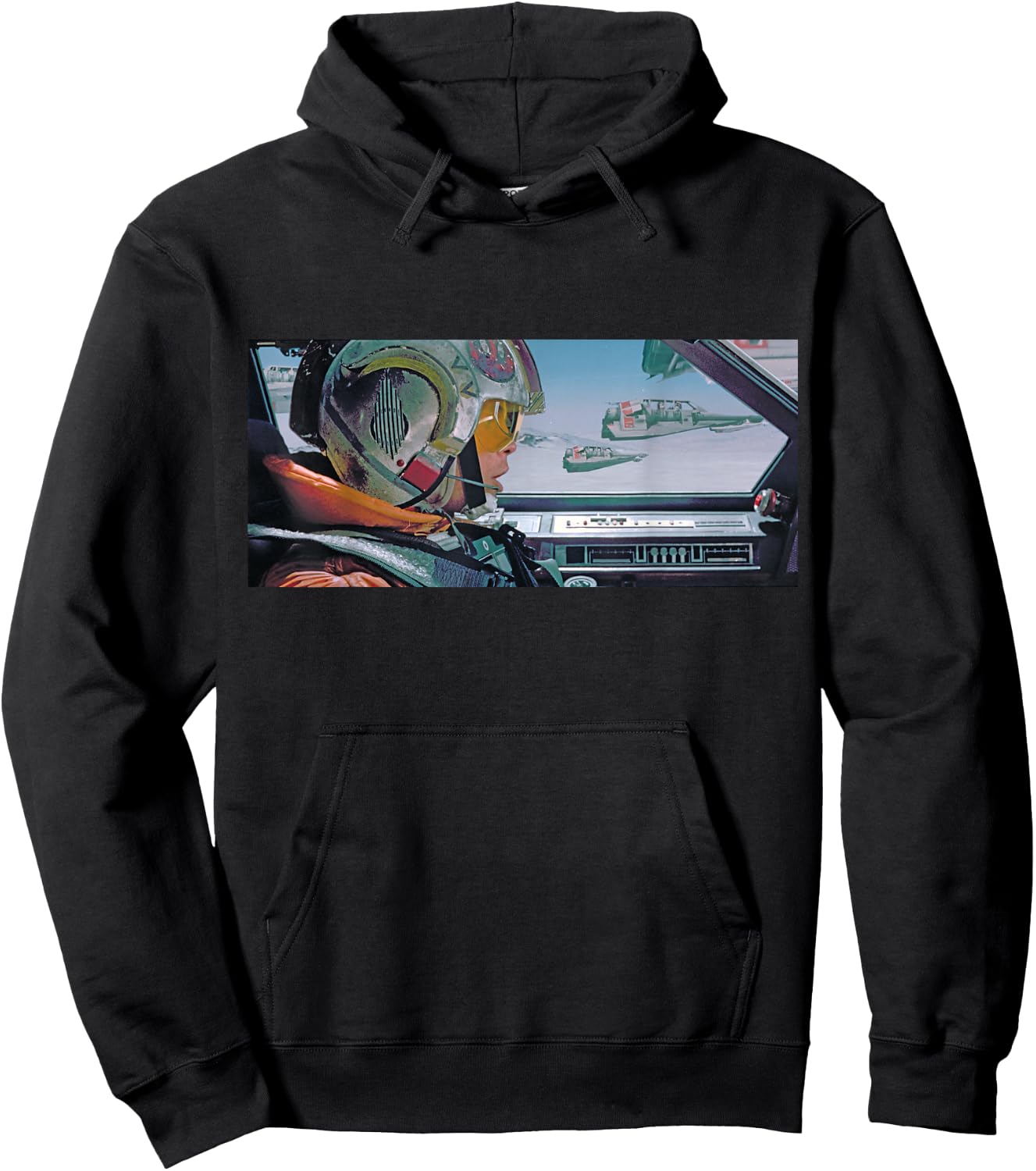 Star Wars Luke Skywalker X-Wing Fighter Pilot Hoodie - Hoodie | Black