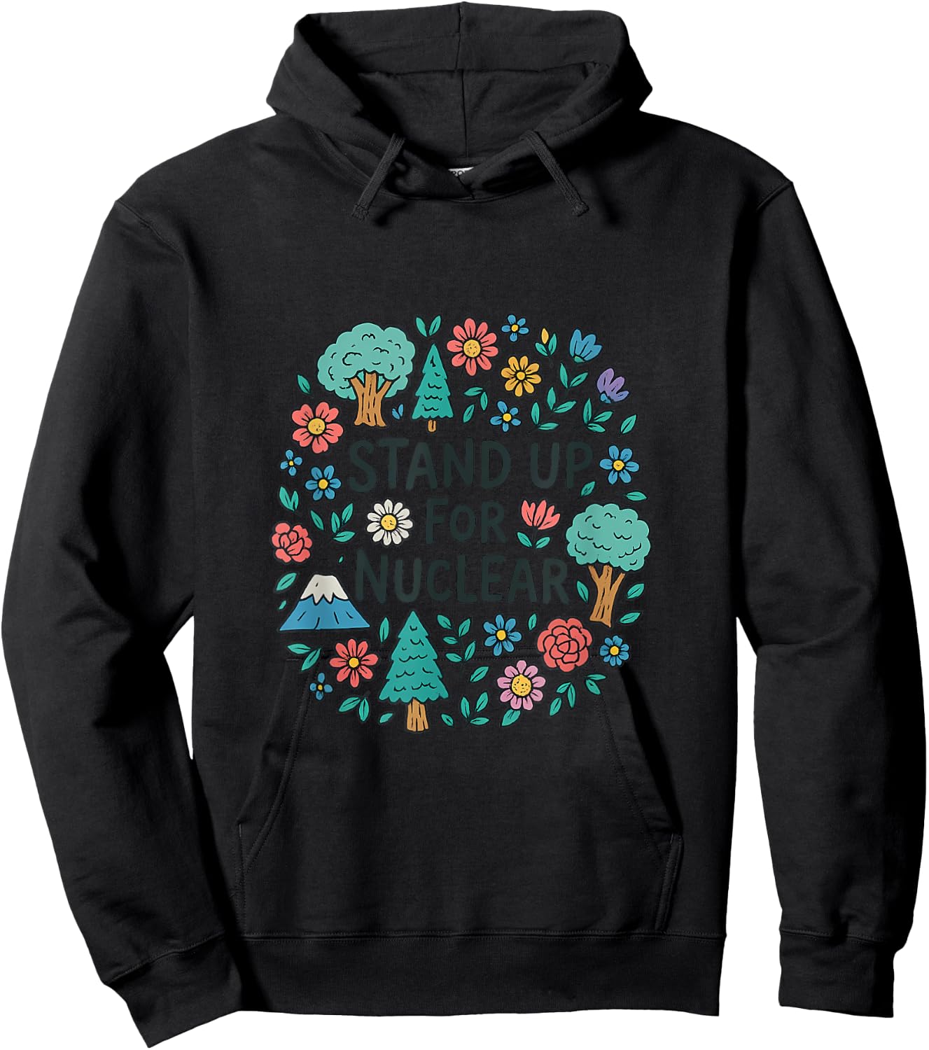Stand Up for Nuclear Energy Hoodie - Hoodie | Black