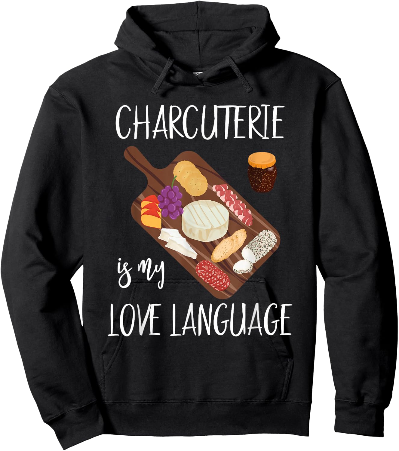 Charcuterie Shirt Who Love Charcuterie Boards Hoodie - Hoodie | Black