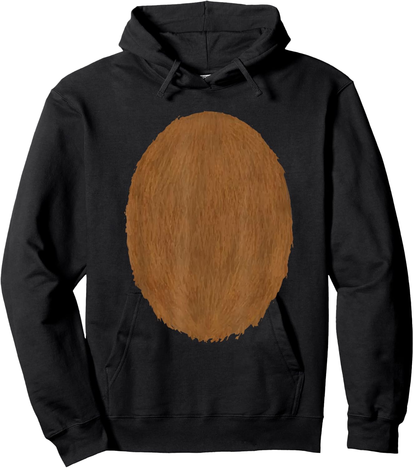Reindeer Belly Costume Christmas Reindeer DIY Men Women Kids Hoodie - Hoodie | Black