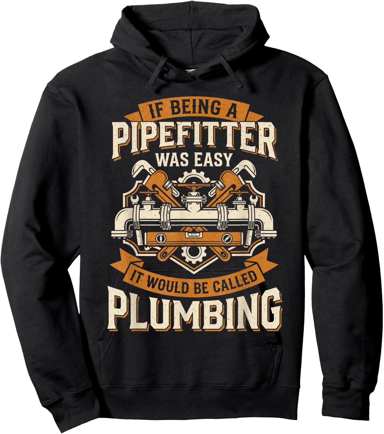 Funny Pipefitter for Pipefitting Pipe Welder Hoodie - Hoodie | Black