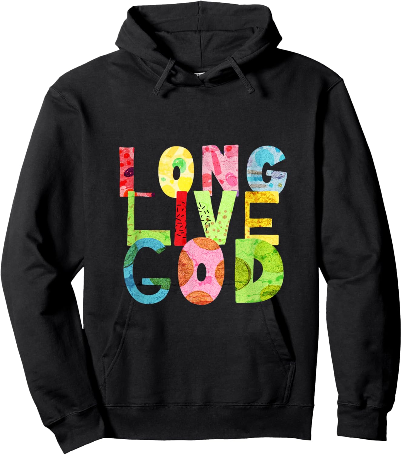 Long Live God Hoodie - Hoodie | Black