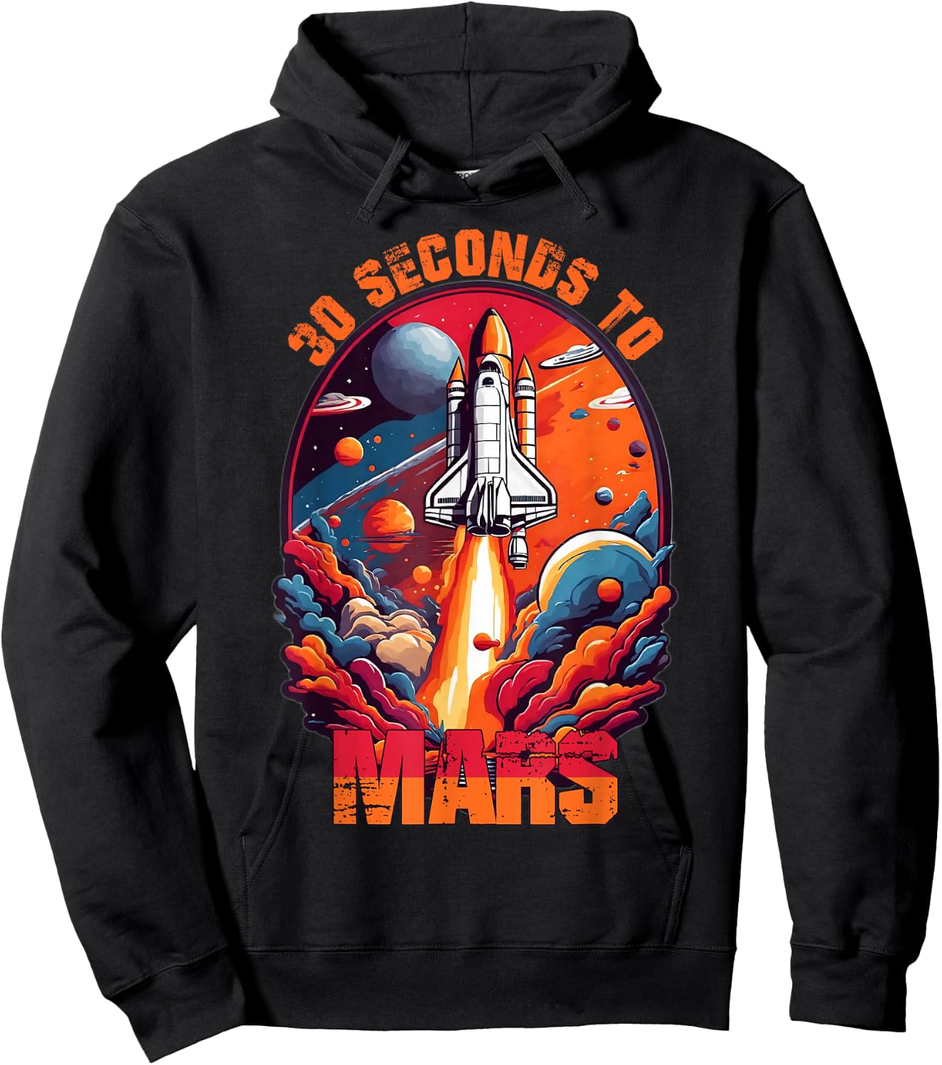 30 Seconds To Mars Hoodie - Hoodie | Black