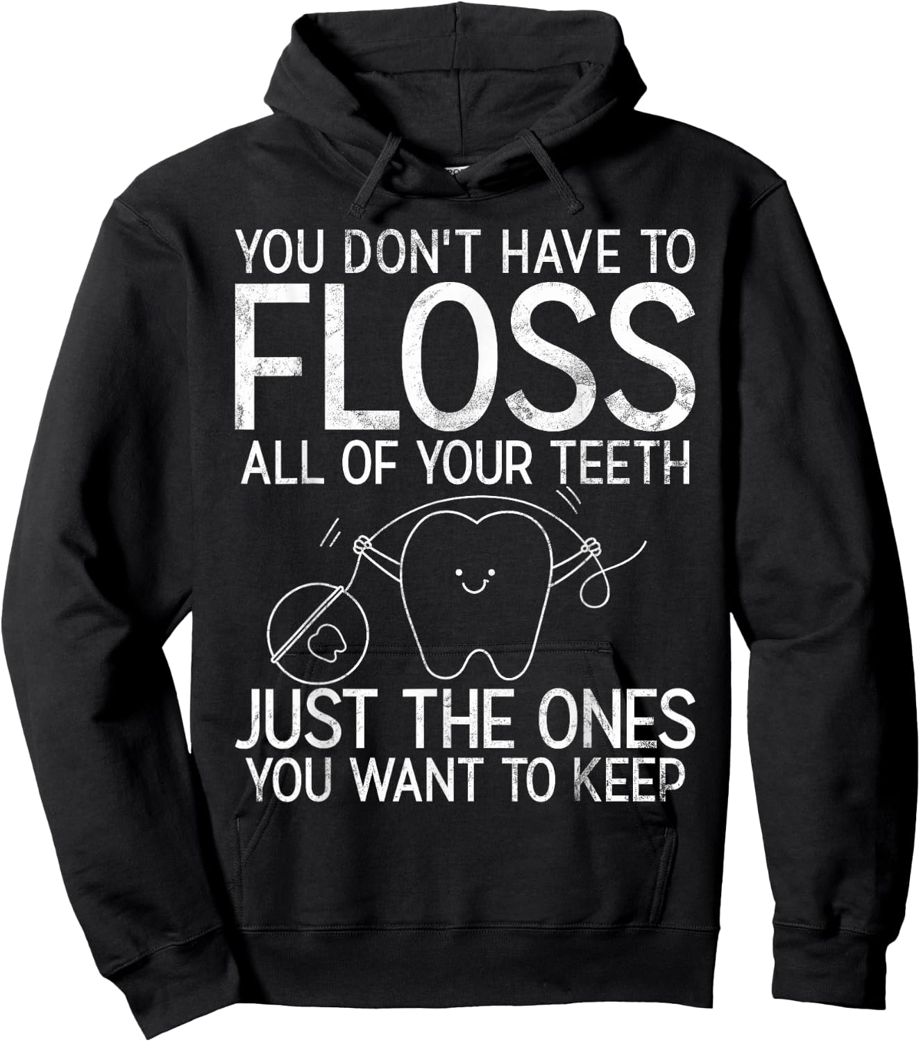 Funny Dental Assistant Hoodie - Hoodie | Black