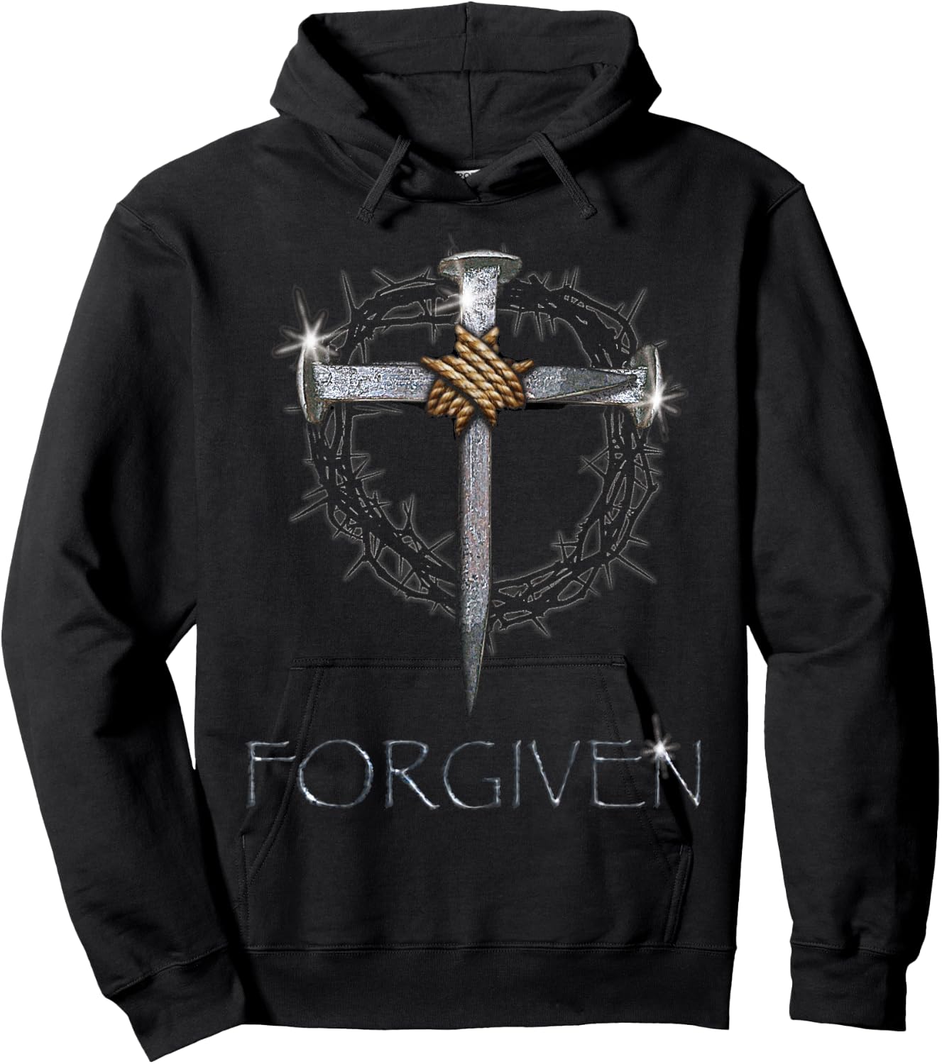 Forgiven Hoodie - Hoodie | Black
