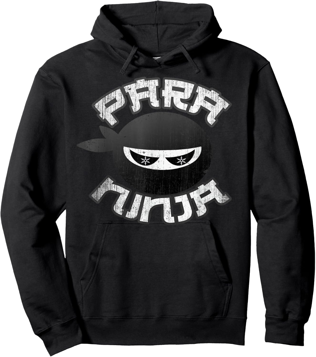 Funny PARA NINJA Awesome Paraprofessional Multitasking Team Hoodie - Hoodie | Black