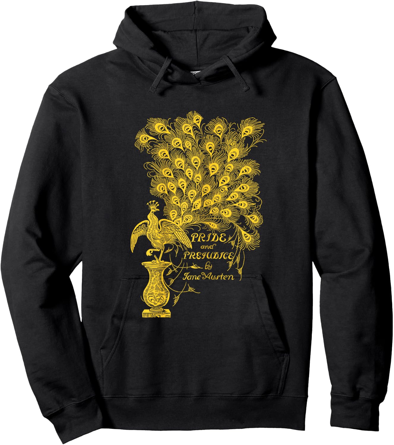 Pride & Prejudice Jane Austen Romance Book Club Reading Hoodie - Hoodie | Black