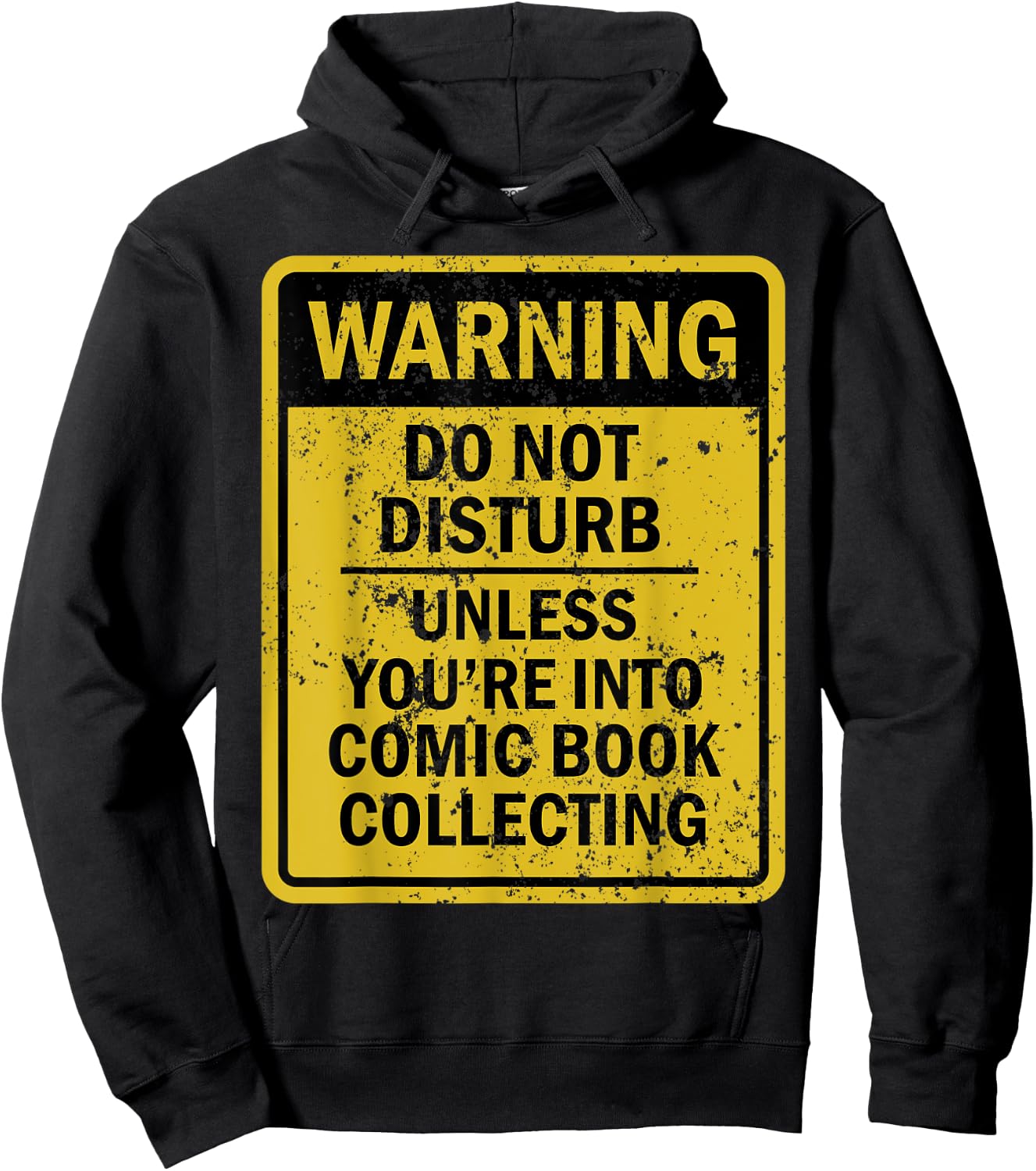Funny Comic Book Collecting Joke Meme Women Hoodie - Hoodie | Black