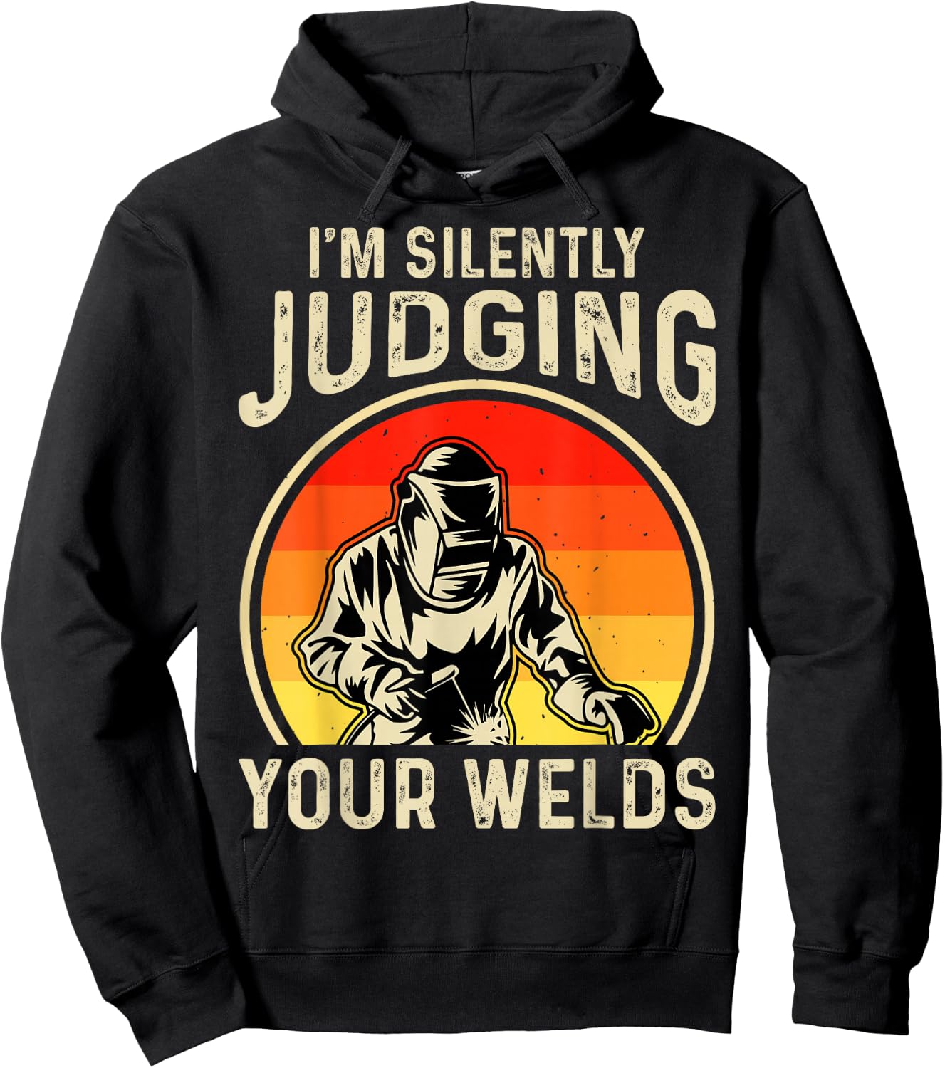 Welder Saying Funny Welding Quote Boilermaker Welder Hoodie - Hoodie | Black