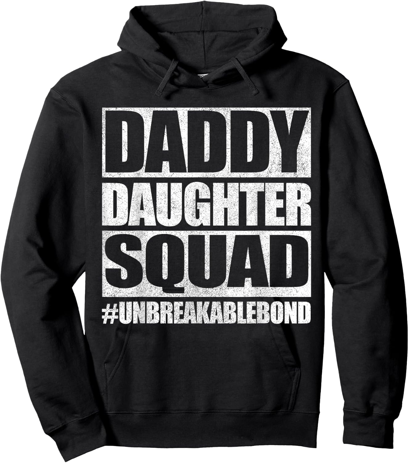 Daddy and Daughter Father Daughter Squad Matching Hoodie - Hoodie | Black