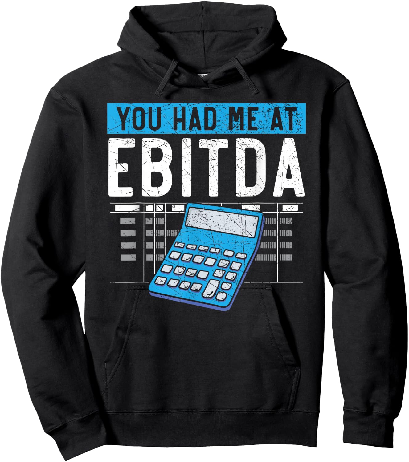 You had me at EBITDA CPA Accounting Funny Accountant Hoodie - Hoodie | Black