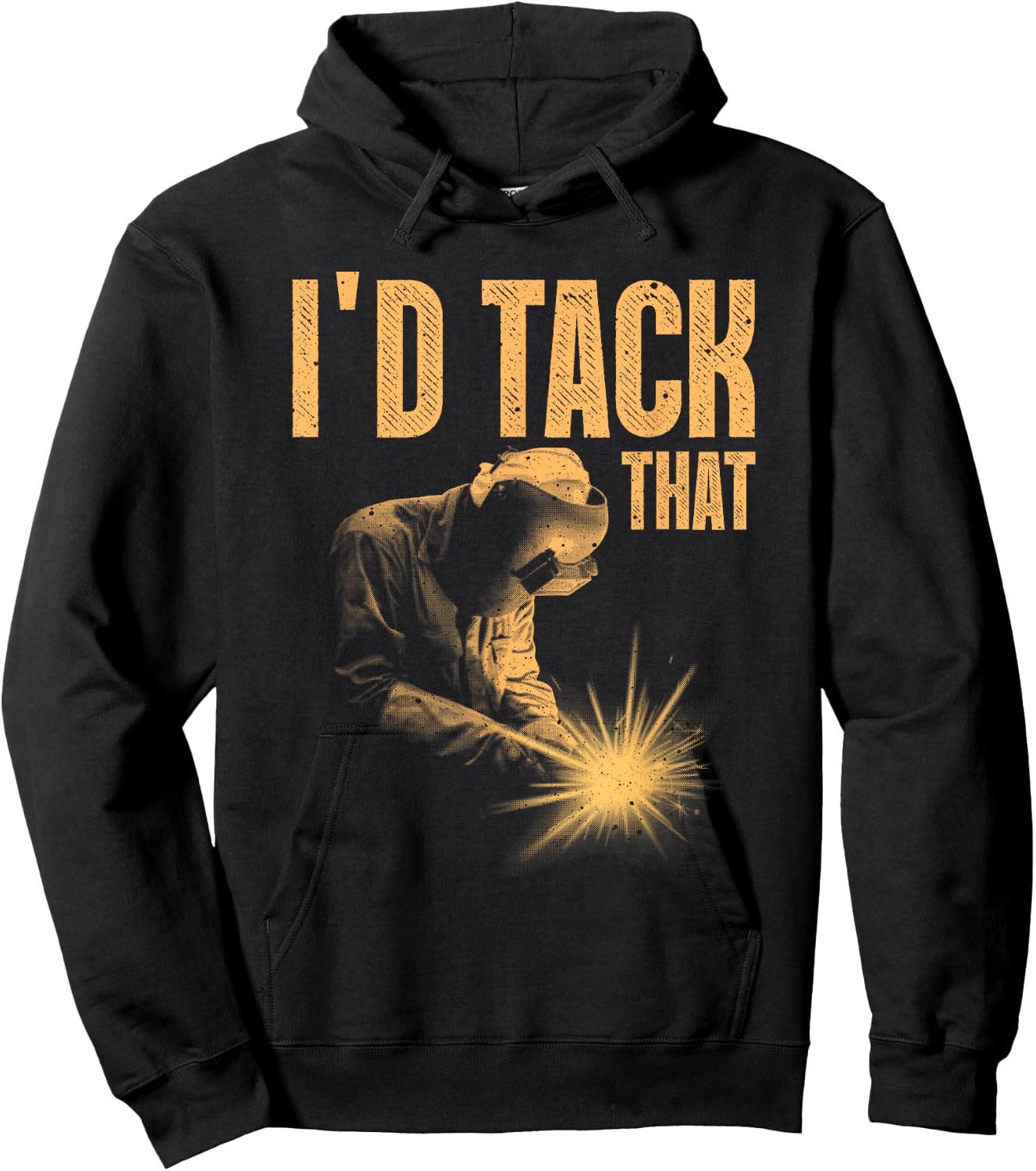 Best Welding Art Men Women Tack Welder Ironworkers Pipeliner Hoodie - Hoodie | Black
