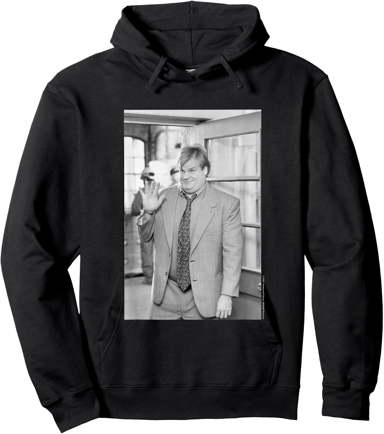 Tommy Boy Wave BW Hoodie - Hoodie | Black