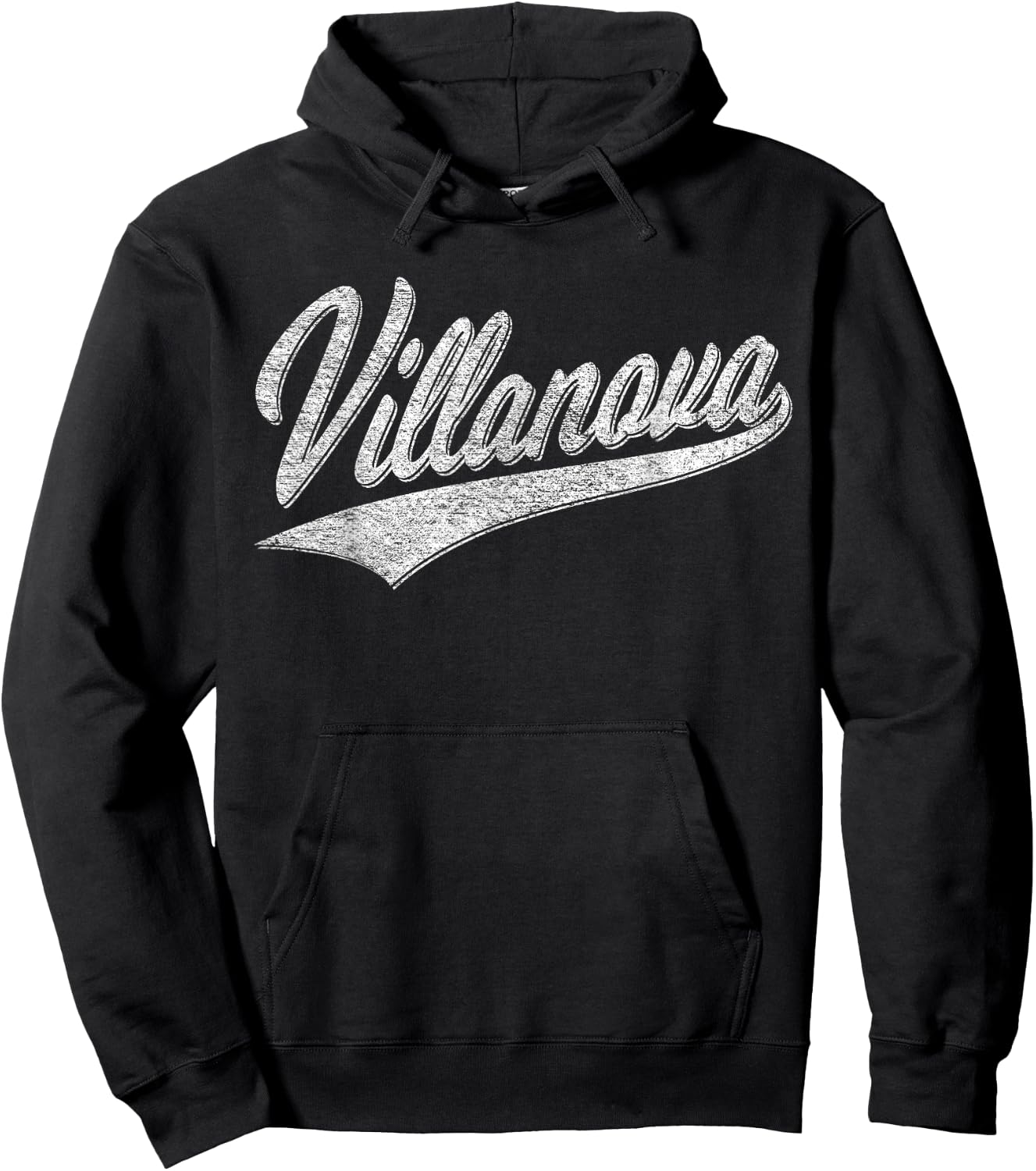 Villanova Pennsylvania Varsity Script Jersey Style Hoodie - Hoodie | Black