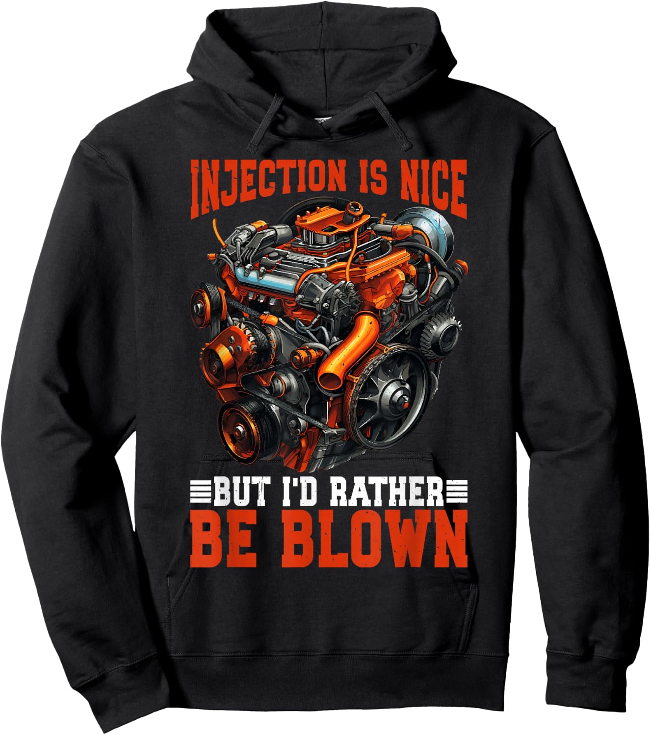 Injection Is Nice But I'd Rather Be Blown Hoodie - Hoodie | Black