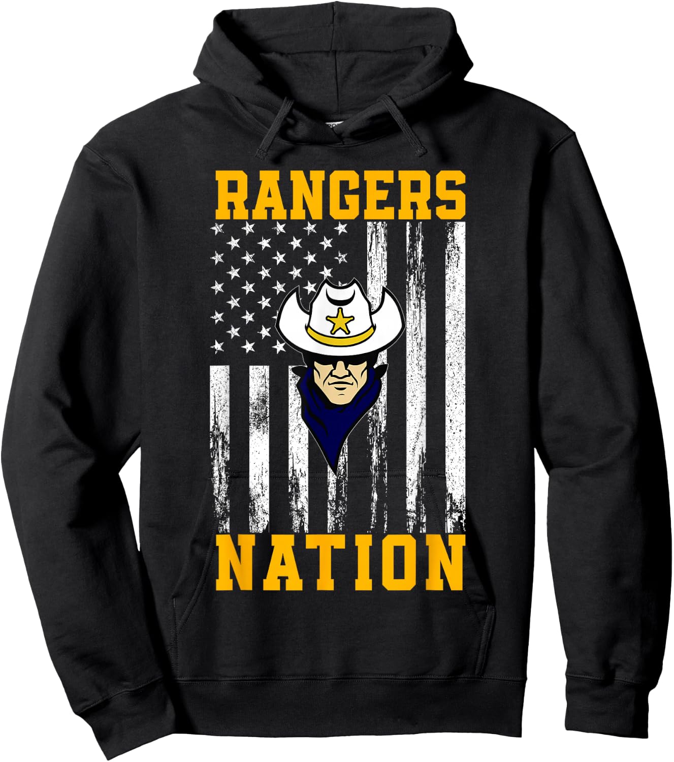 North Ridgeville Rangers Logo Nation HS Hoodie - Hoodie | Black
