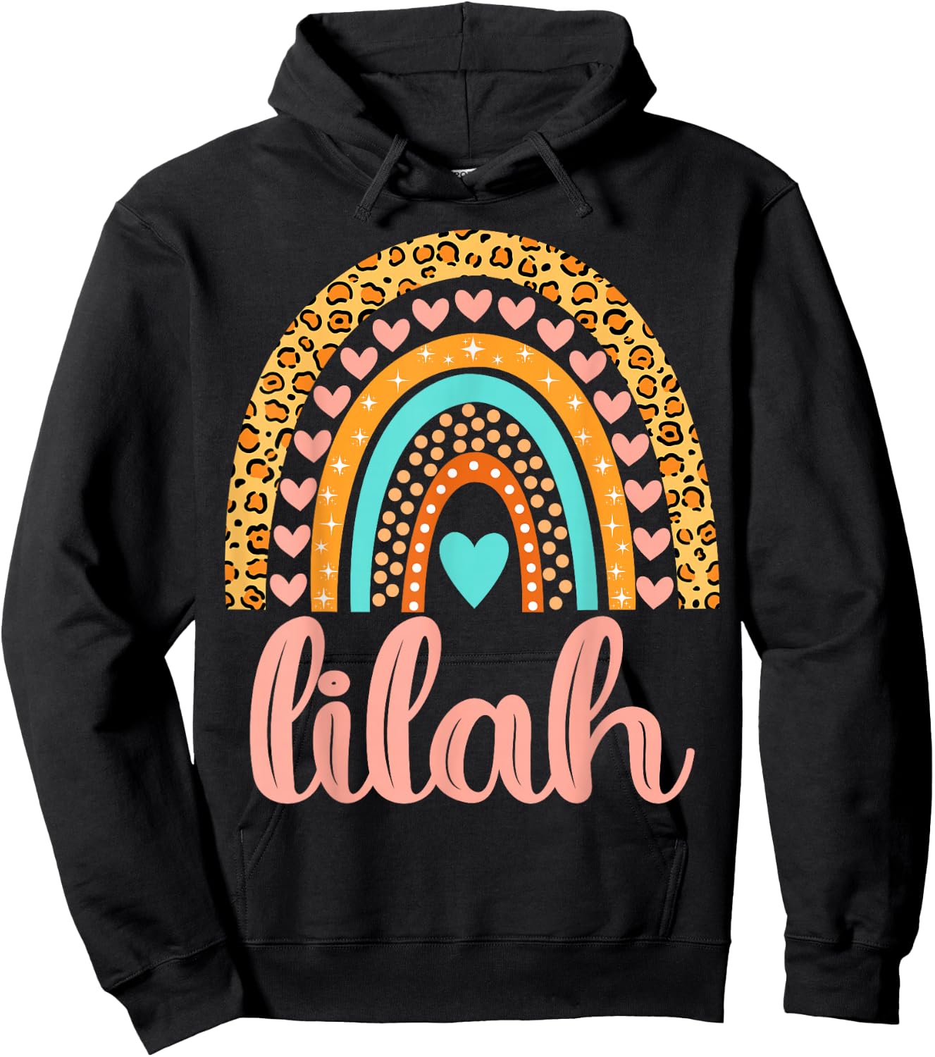 Lilah Lilah Name Birthday Shirt Gift Hoodie - Hoodie | Black