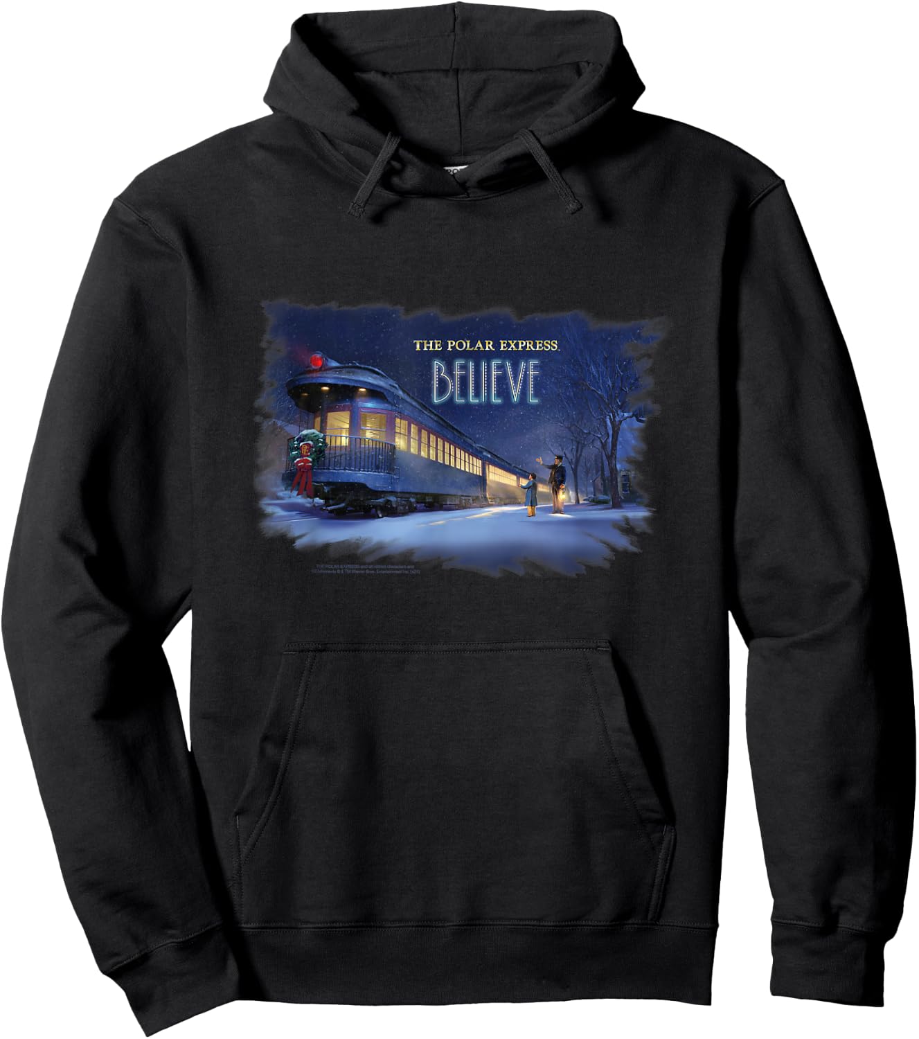 Polar Express Believe Hoodie - Hoodie | Black