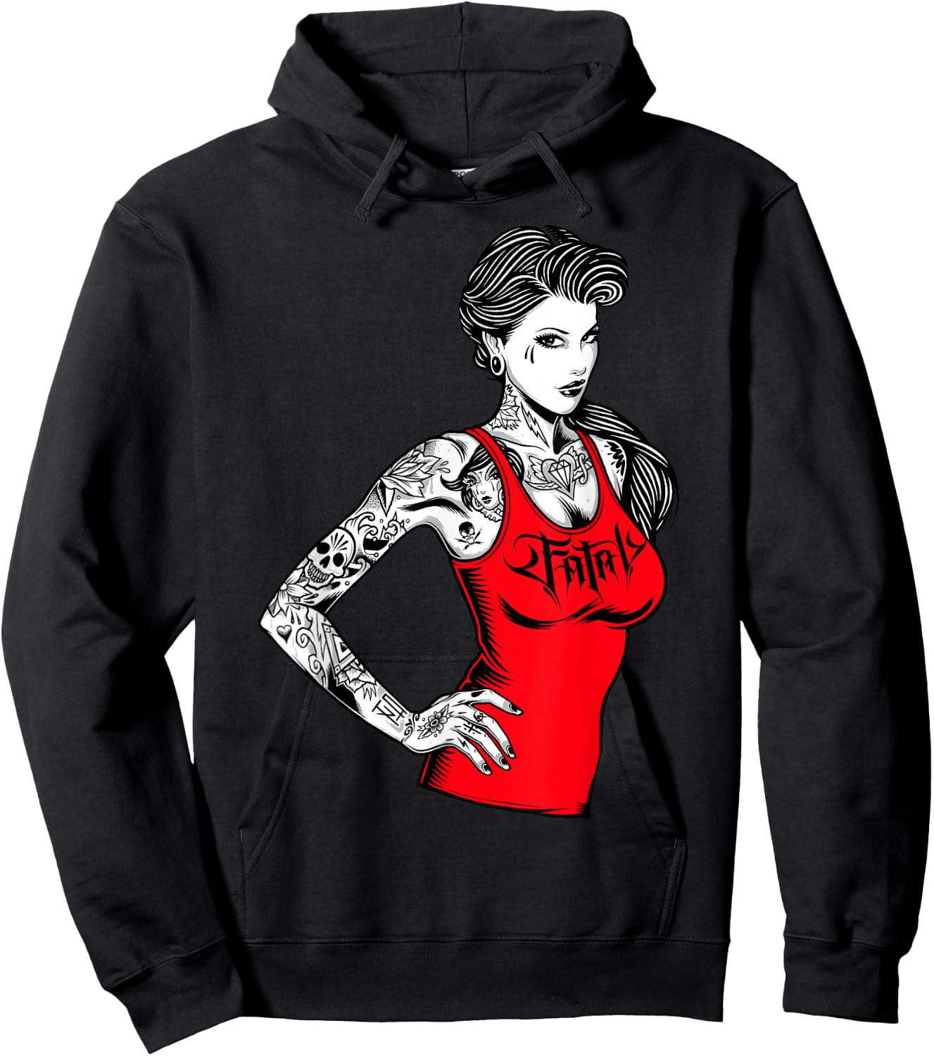 Diamonds Hoodie - Hoodie | Black
