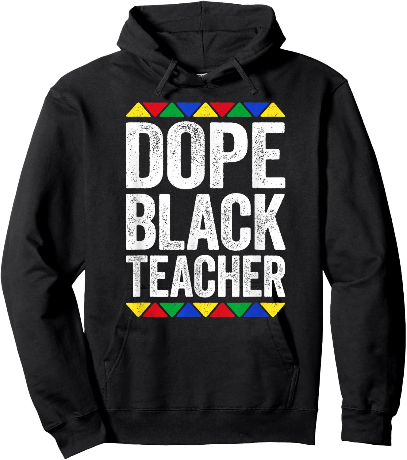 Dope Black Teacher Shirt Black History Month Hoodie - Hoodie | Black