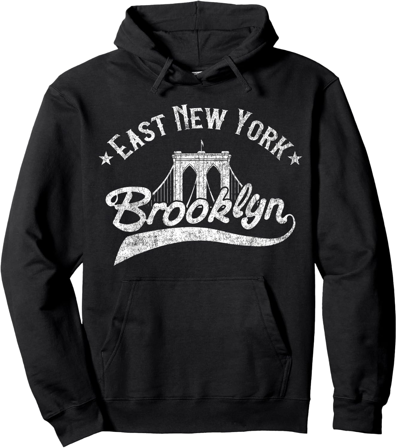 East New York Brooklyn NYC Hoodie - Hoodie | Black