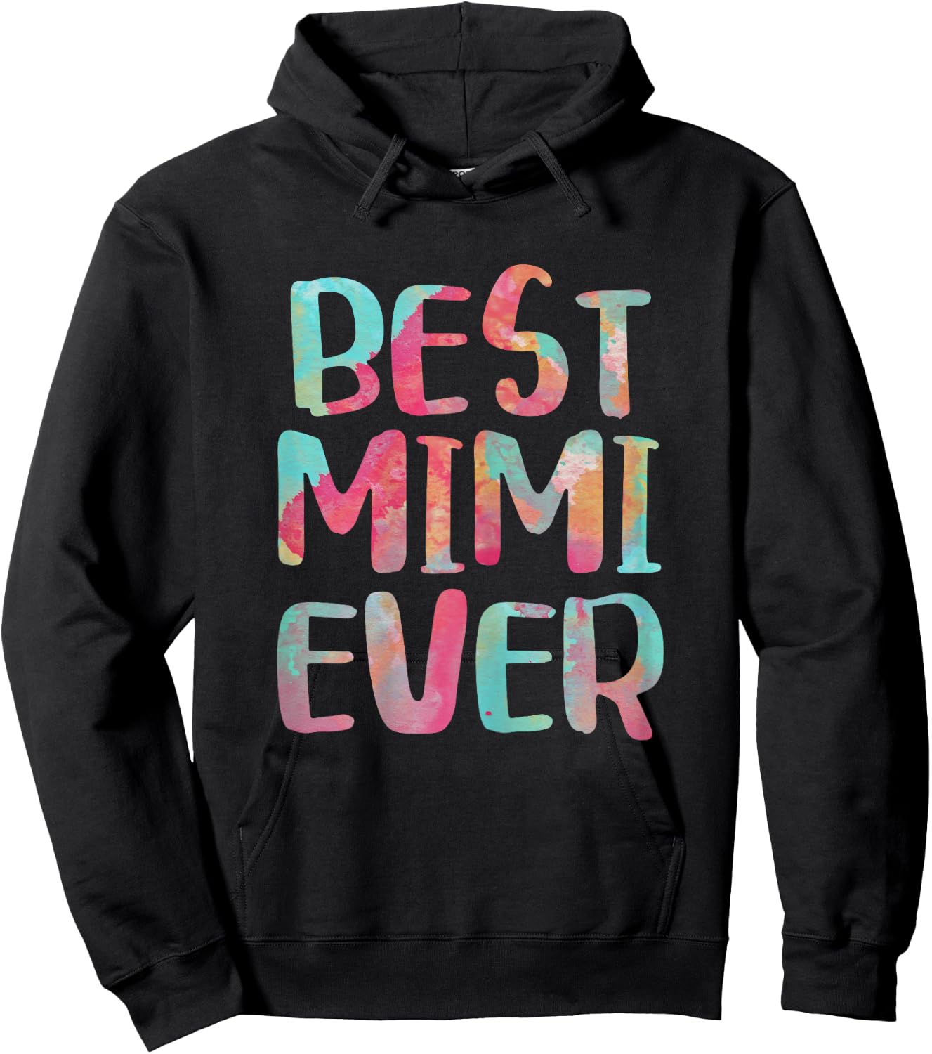 Best Mimi Ever Shirt Women Mothers Day Hoodie - Hoodie | Black