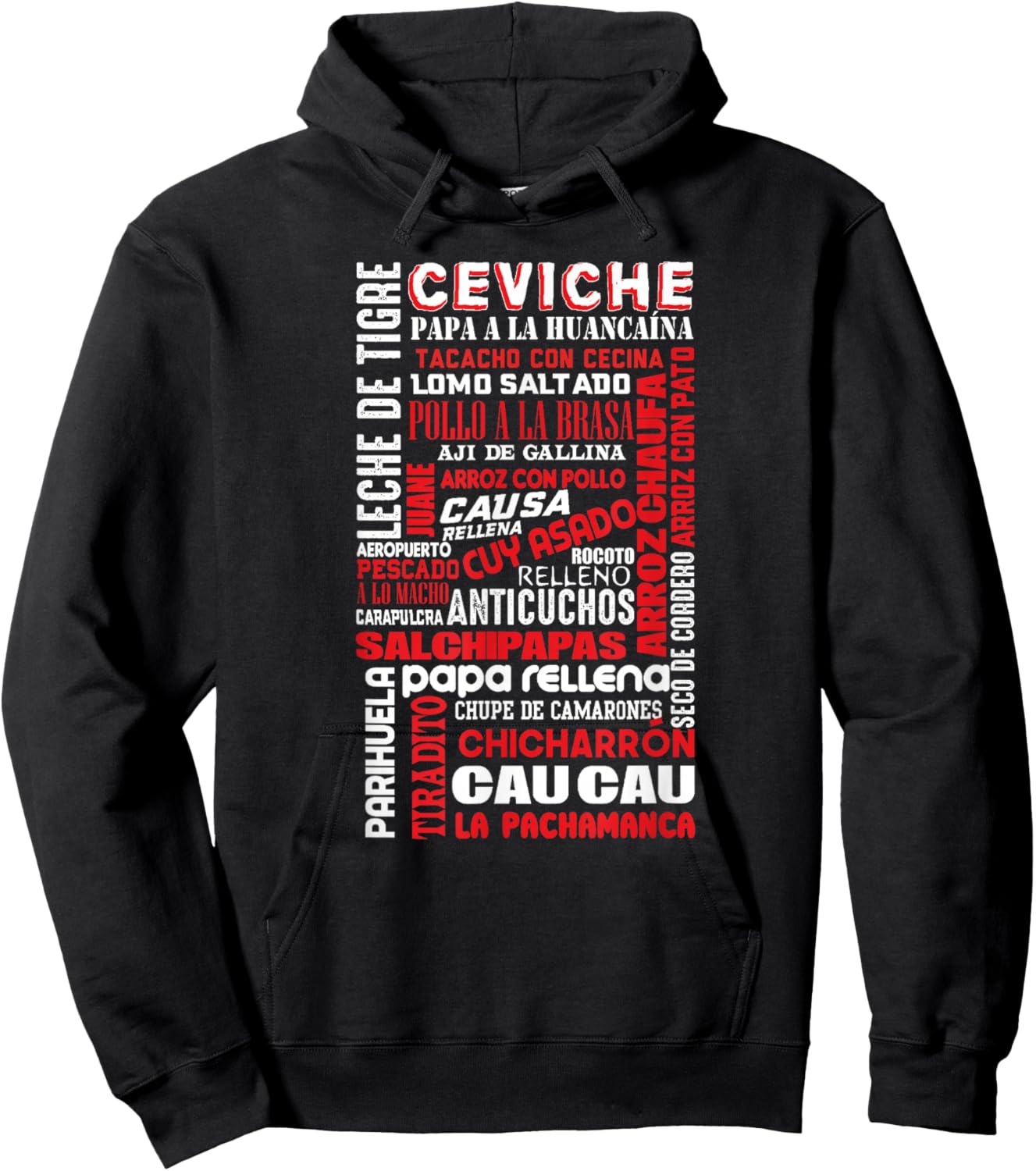 Peruvian Food Peru Foodie Chef Gastronomy Gift Hoodie - Hoodie | Black