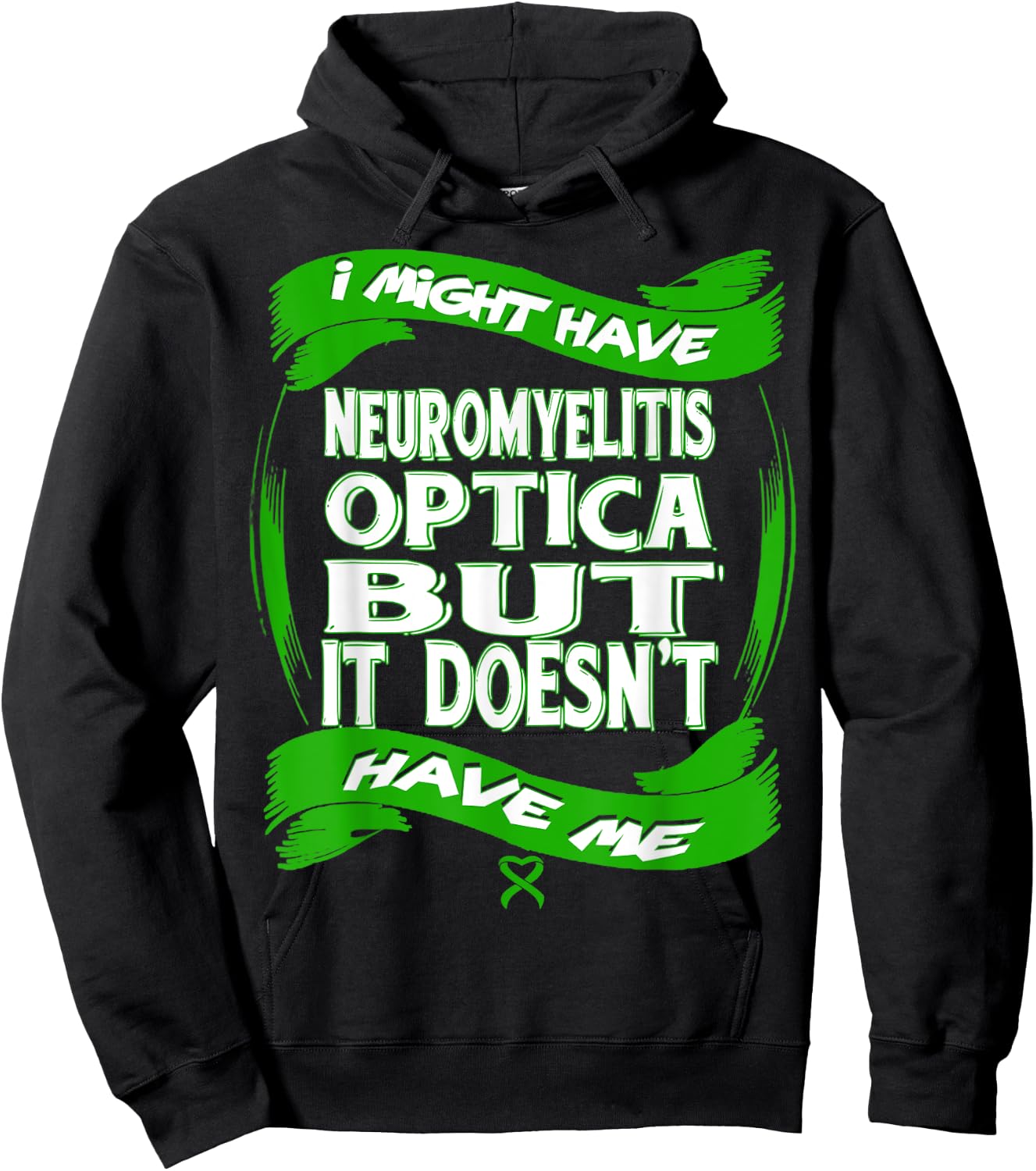 neuromyelitis optica Awareness Hoodie - Hoodie | Black