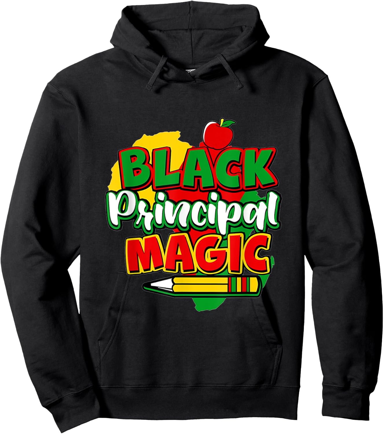 Black Principal Magic Black History Month Hoodie - Hoodie | Black