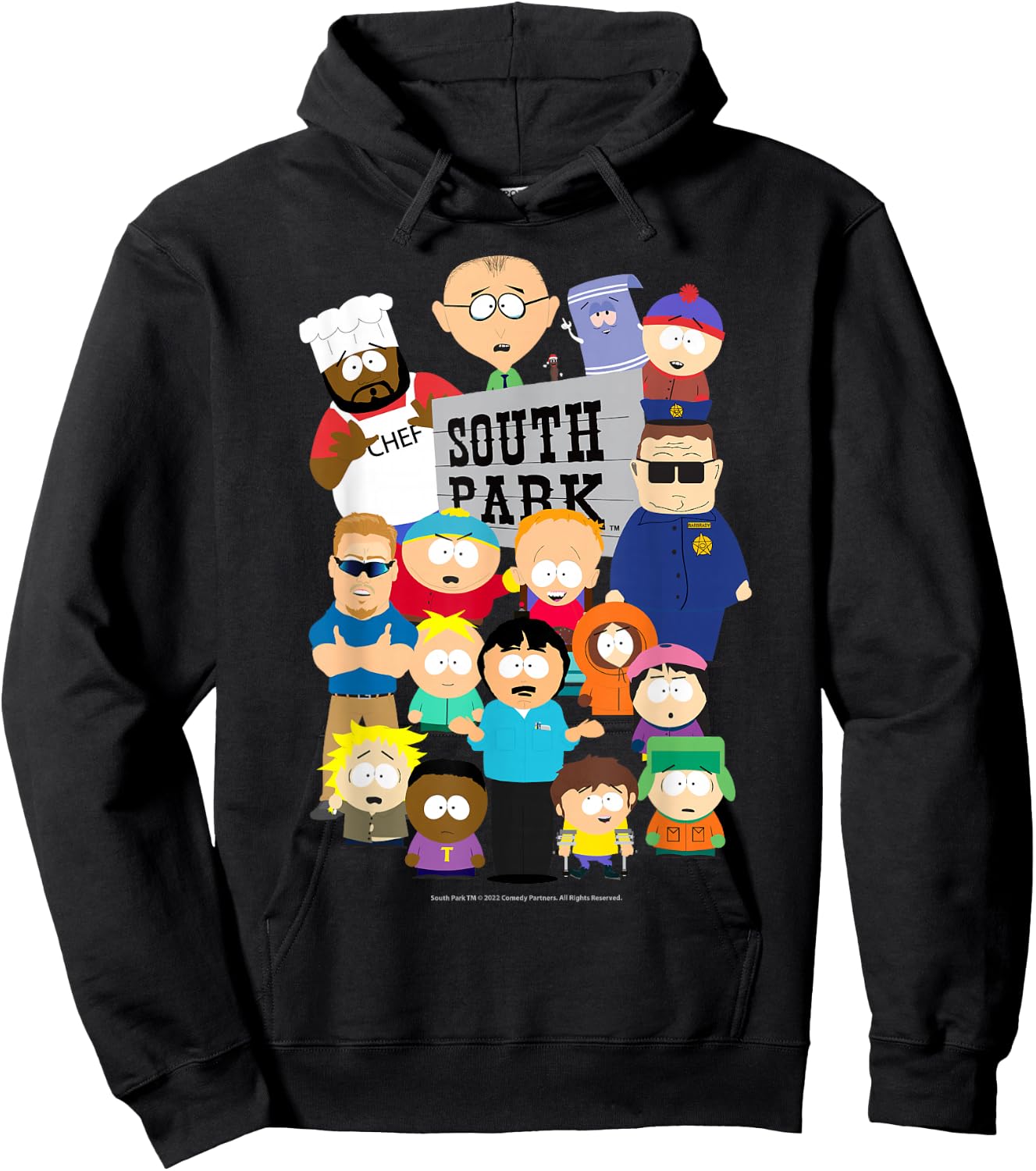 South Park Cast Hoodie - Hoodie | Black