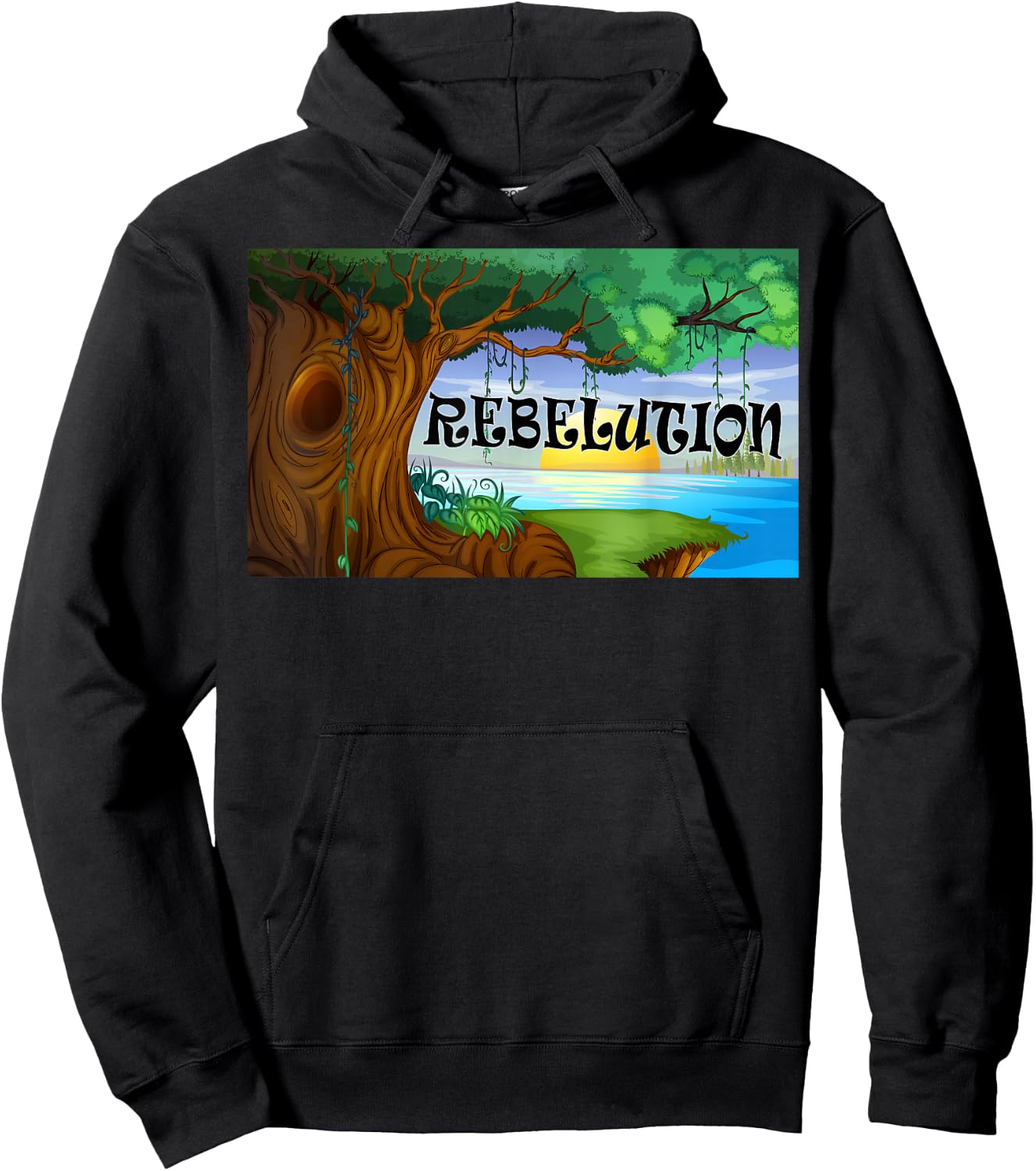 Rebelution Bright Side of Life Hoodie - Hoodie | Black