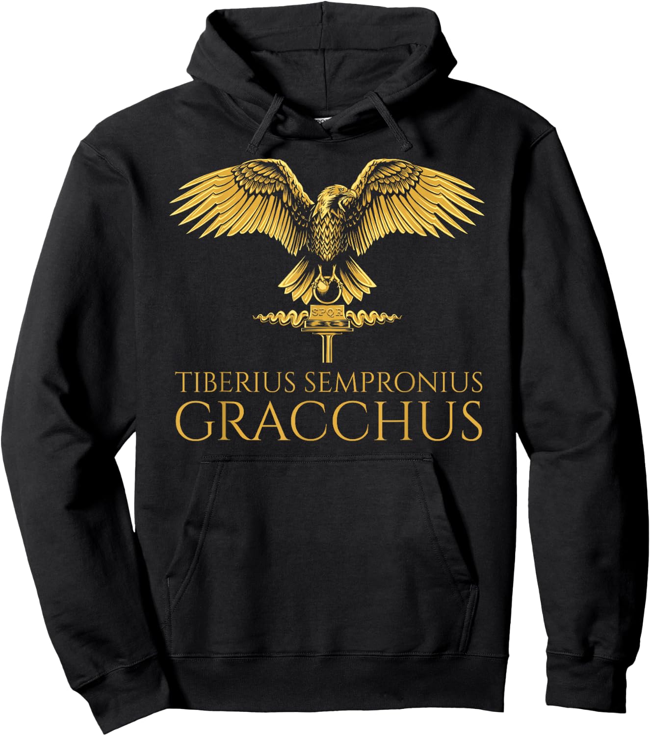 Ancient Roman History - Tiberius Sempronius Gracchus - Rome Hoodie - Hoodie | Black