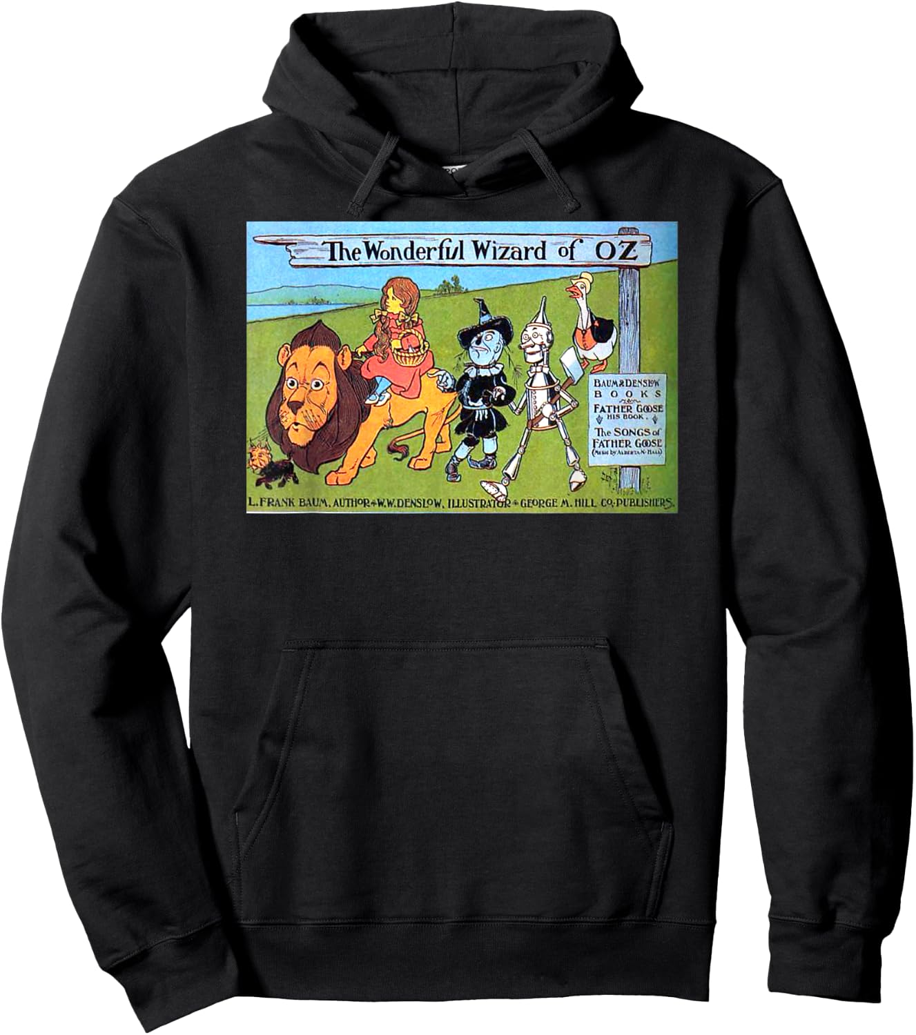 The Wizard Of OZ Book Character Promo - Vintage Hoodie - Hoodie | Black