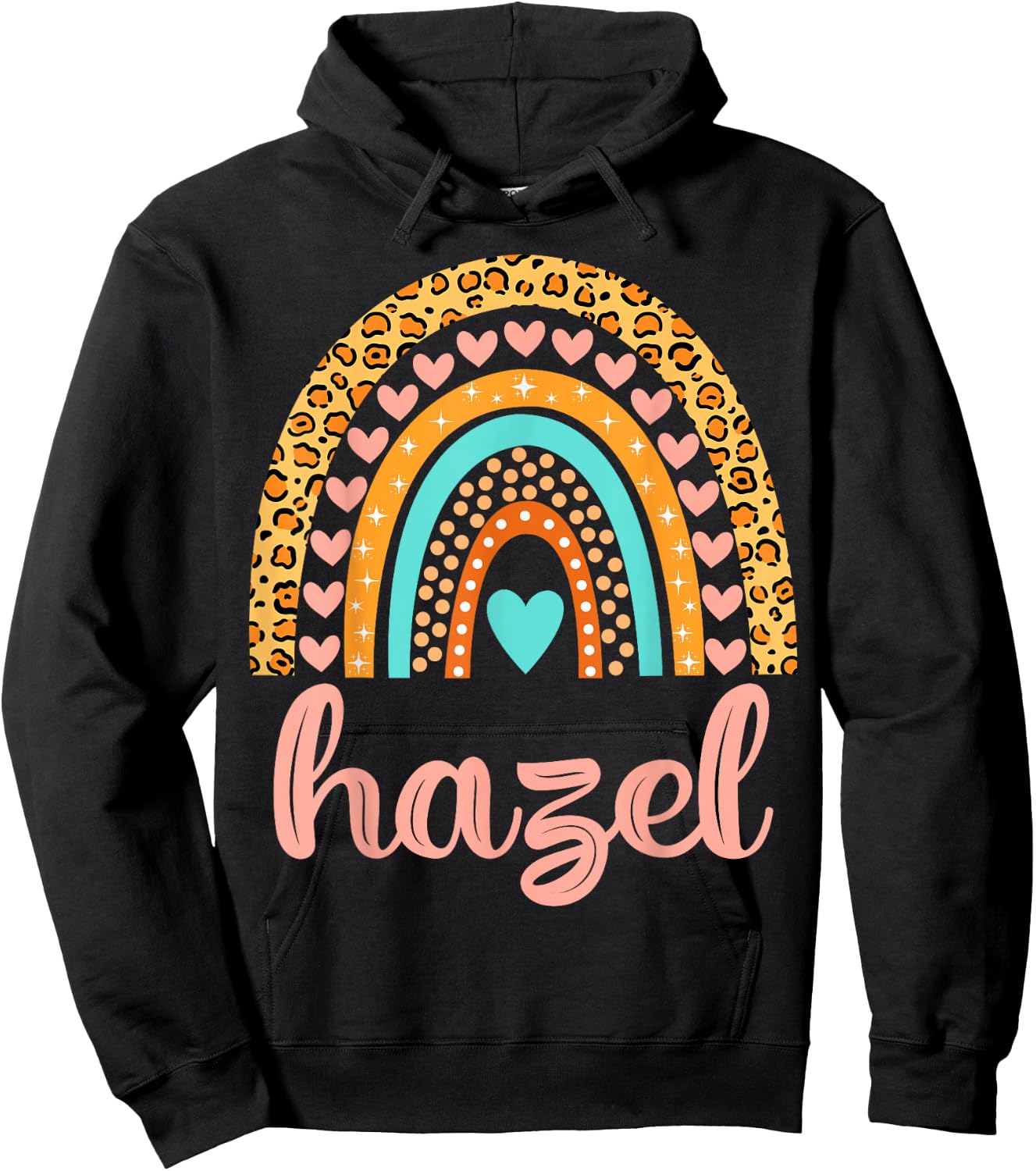 Hazel Hazel Name Birthday Shirt Gift Hoodie - Hoodie | Black