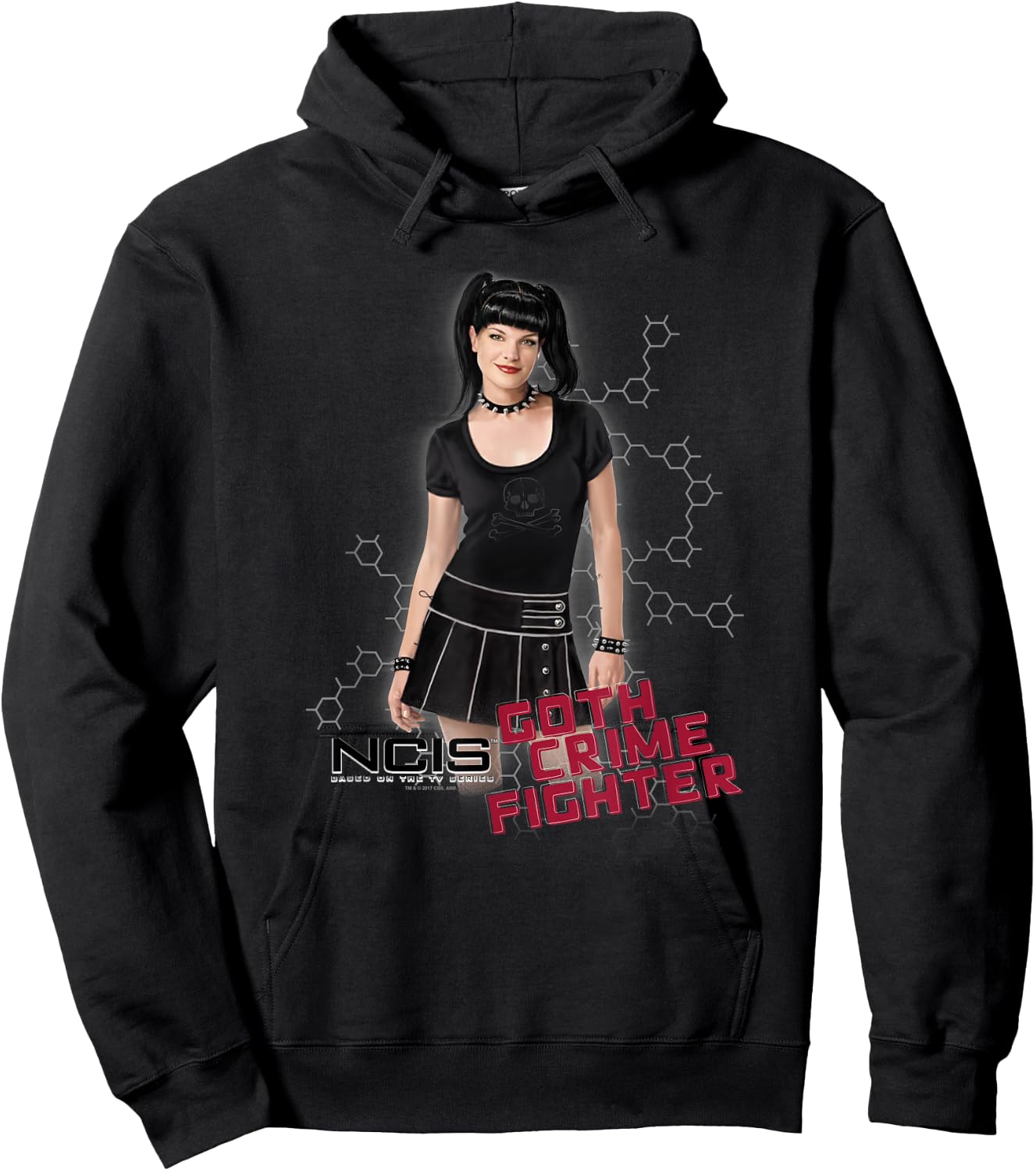 NCIS Goth Crime Fighter Hoodie - Hoodie | Black