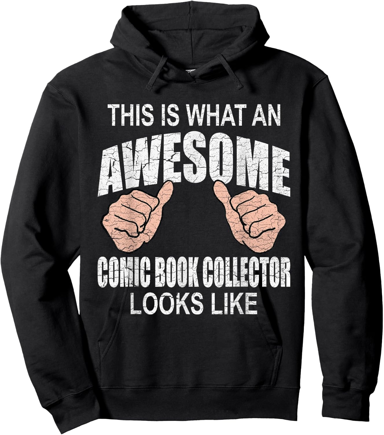 Funny Comic Book Collector Graphic Novel Collector Gifts Hoodie - Hoodie | Black