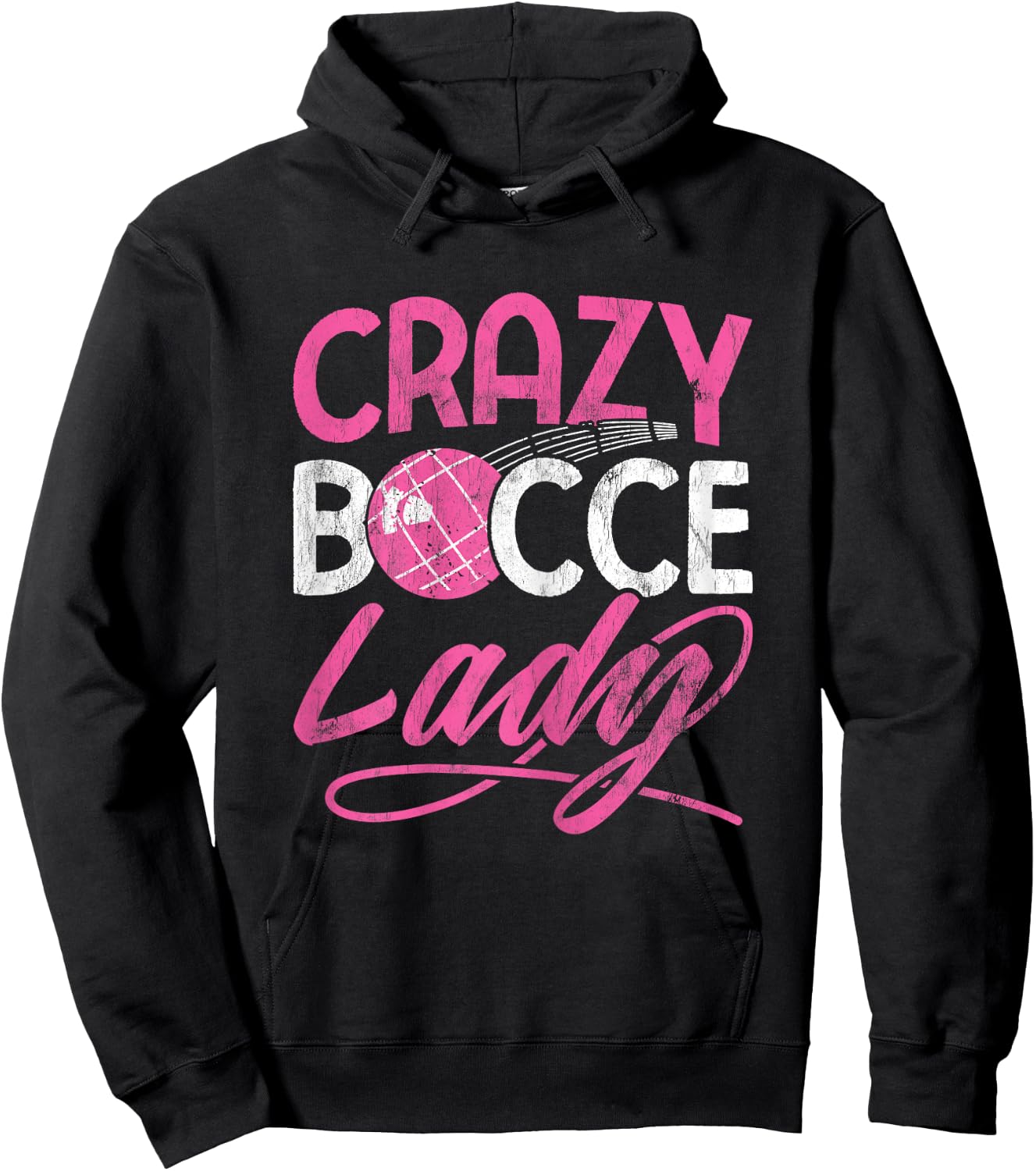 Crazy Bocce Ball Hoodie - Hoodie | Black