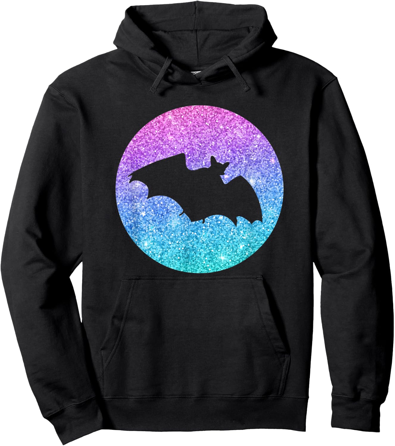 Cute Trendy Bat Gift Girls Teens And Women Hoodie - Hoodie | Black
