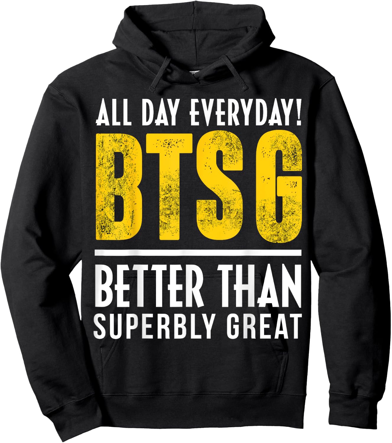 Positive Quote BTSG Hoodie - Hoodie | Black