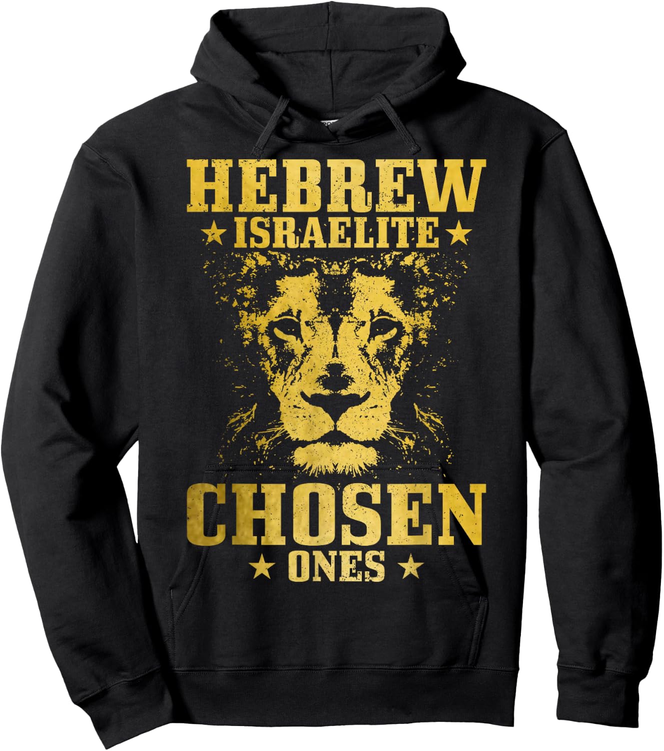 Israelite Hebrew Lion of Judah Hoodie - Hoodie | Black