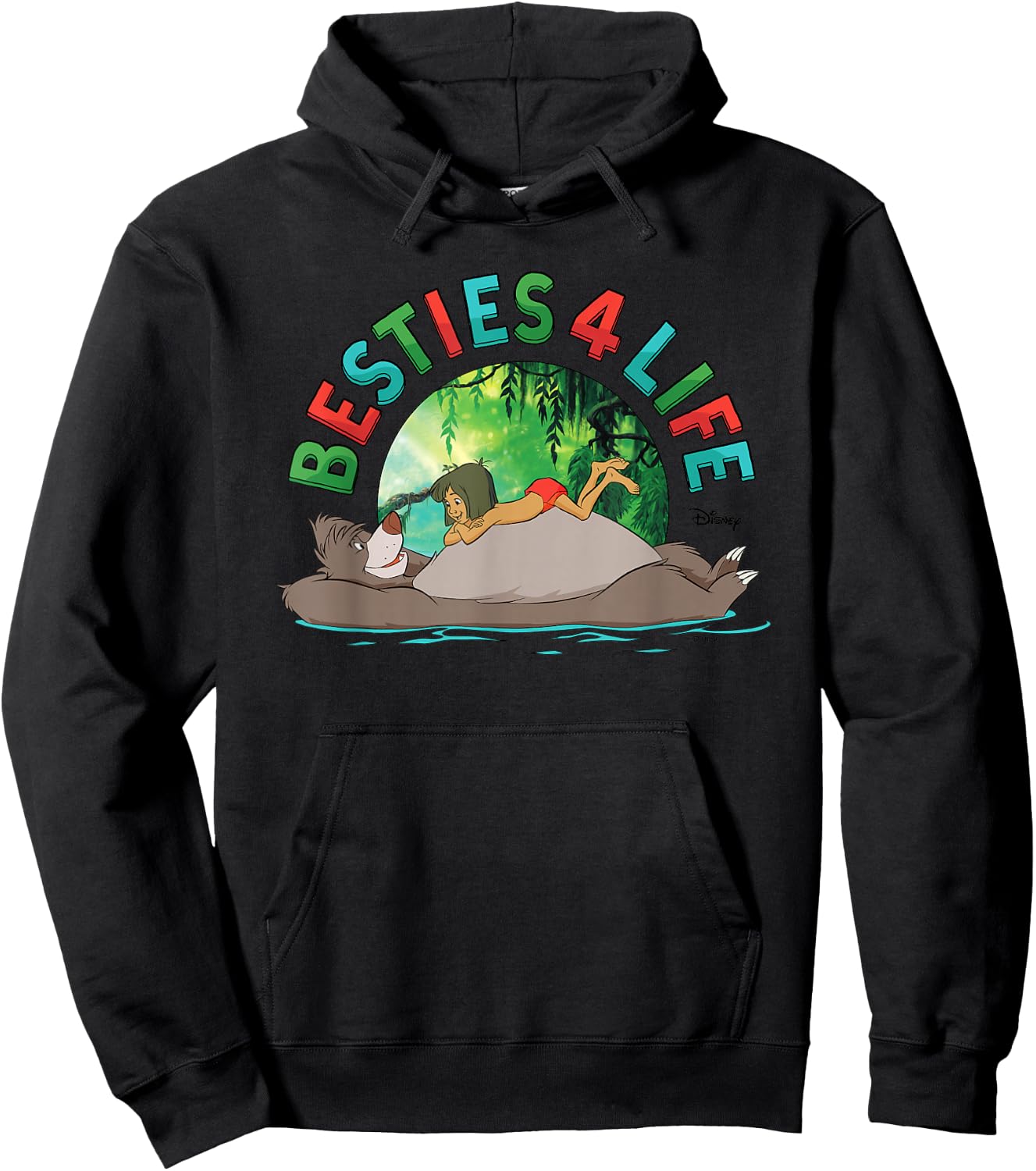 The Jungle Book - Besties 4 Life Hoodie - Hoodie | Black
