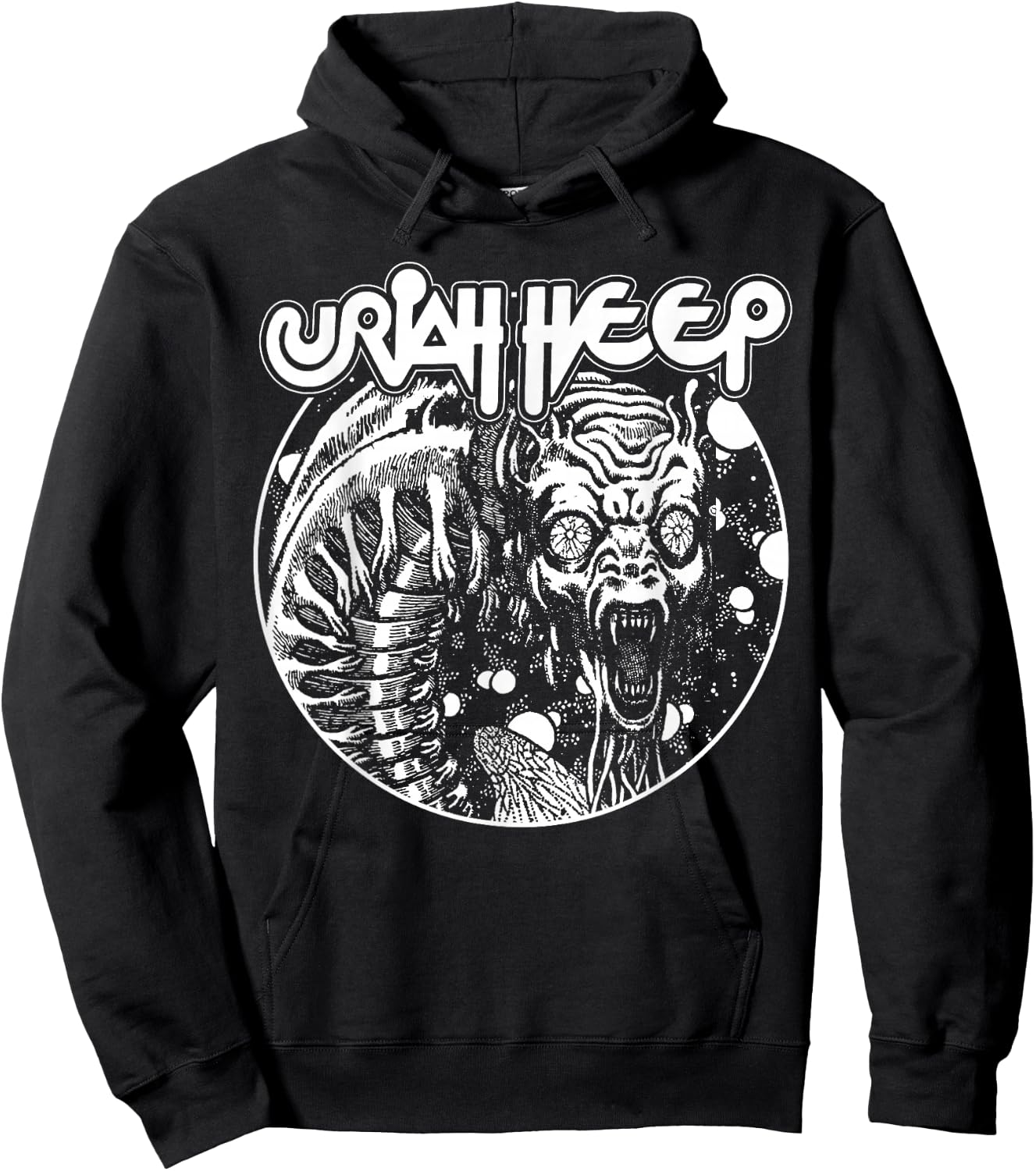 Uriah Heap - Winged Worm Hoodie - Hoodie | Black