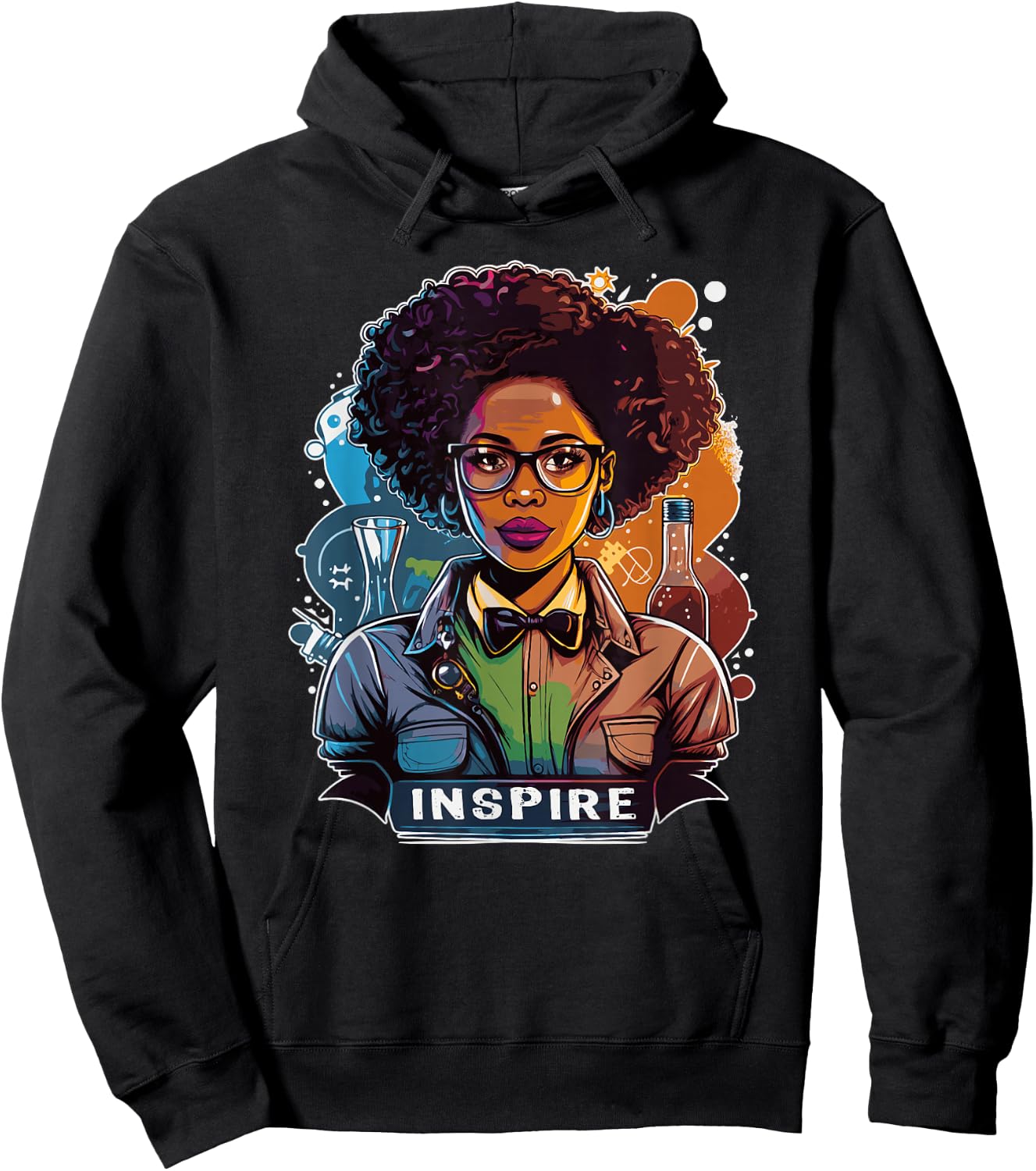 African-American Black Scientist and Inventor Day Hoodie - Hoodie | Black