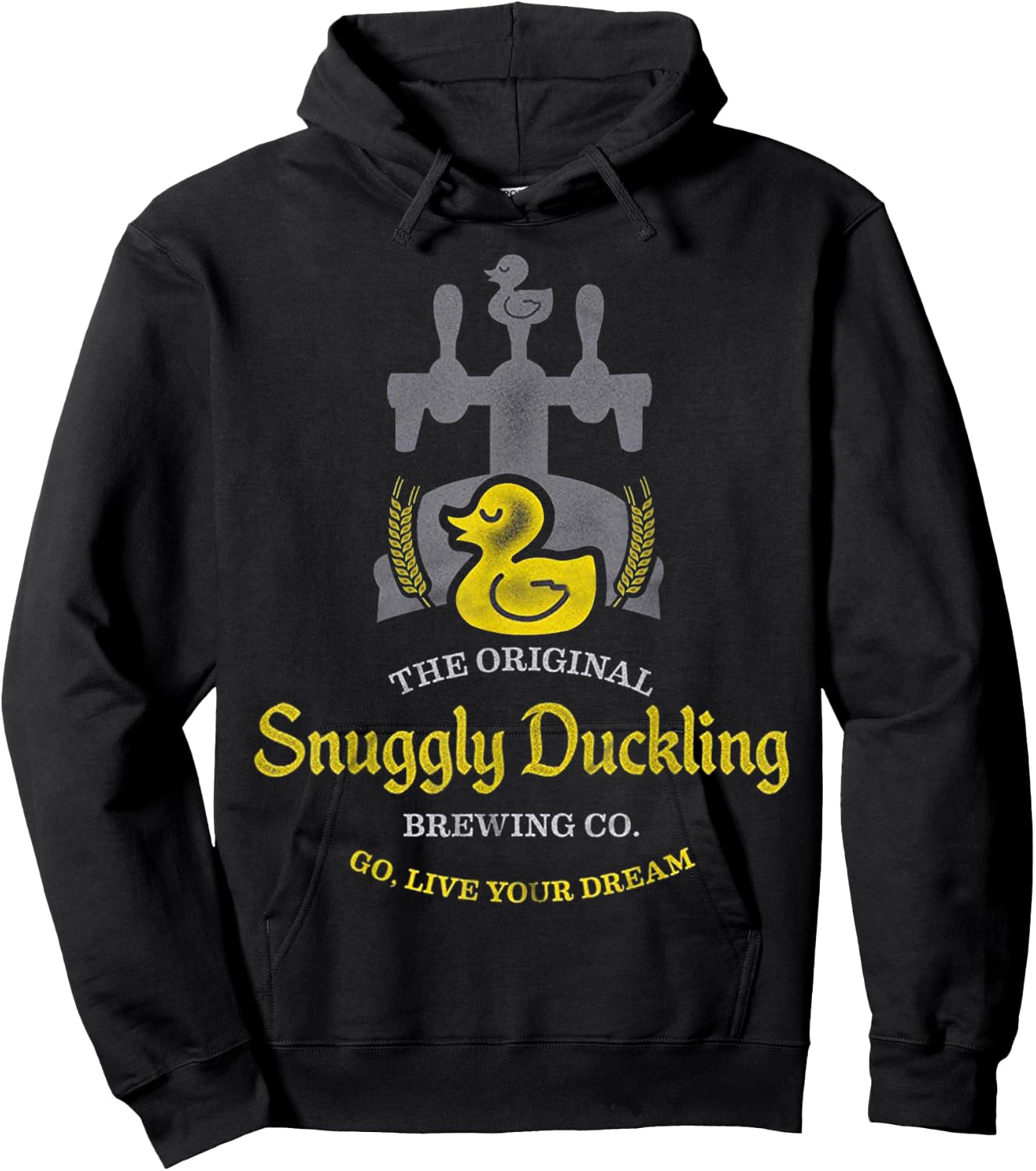 Snuggly Duckling Brewing Company Hoodie - Hoodie | Black