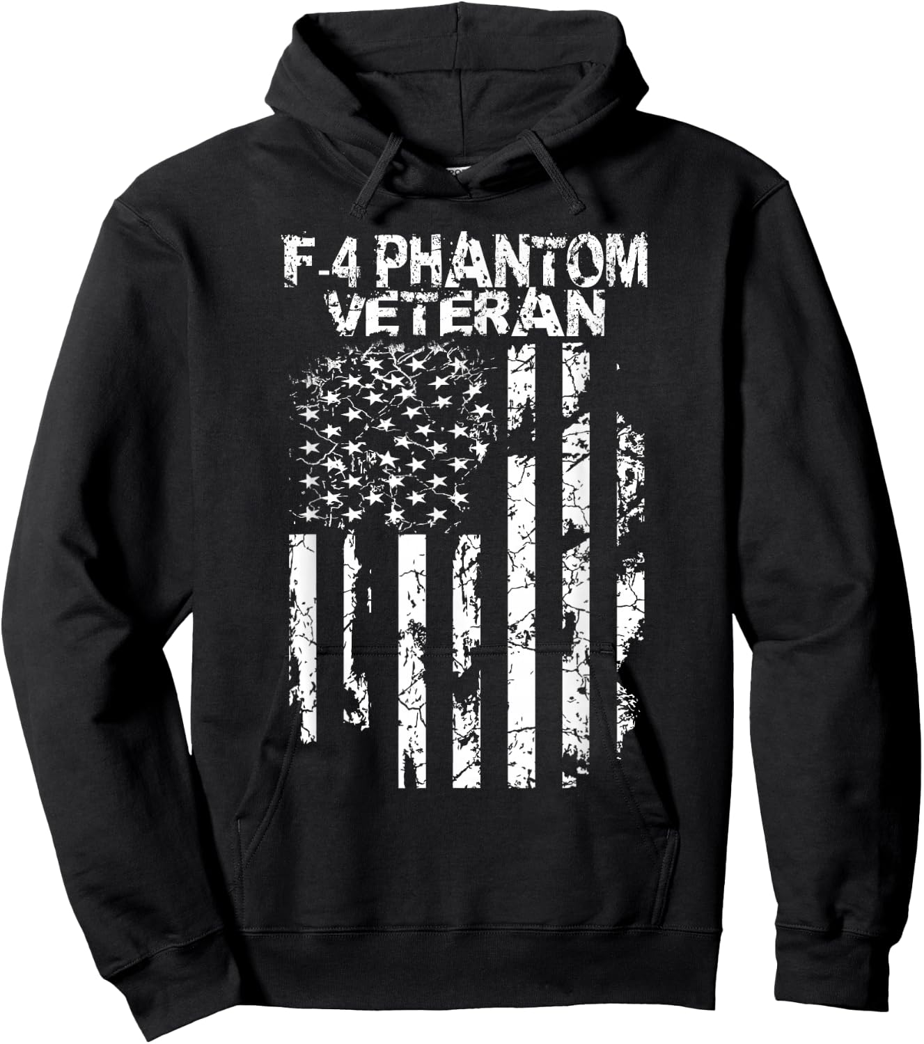 F-4 Phantom Veteran Hoodie - Hoodie | Black