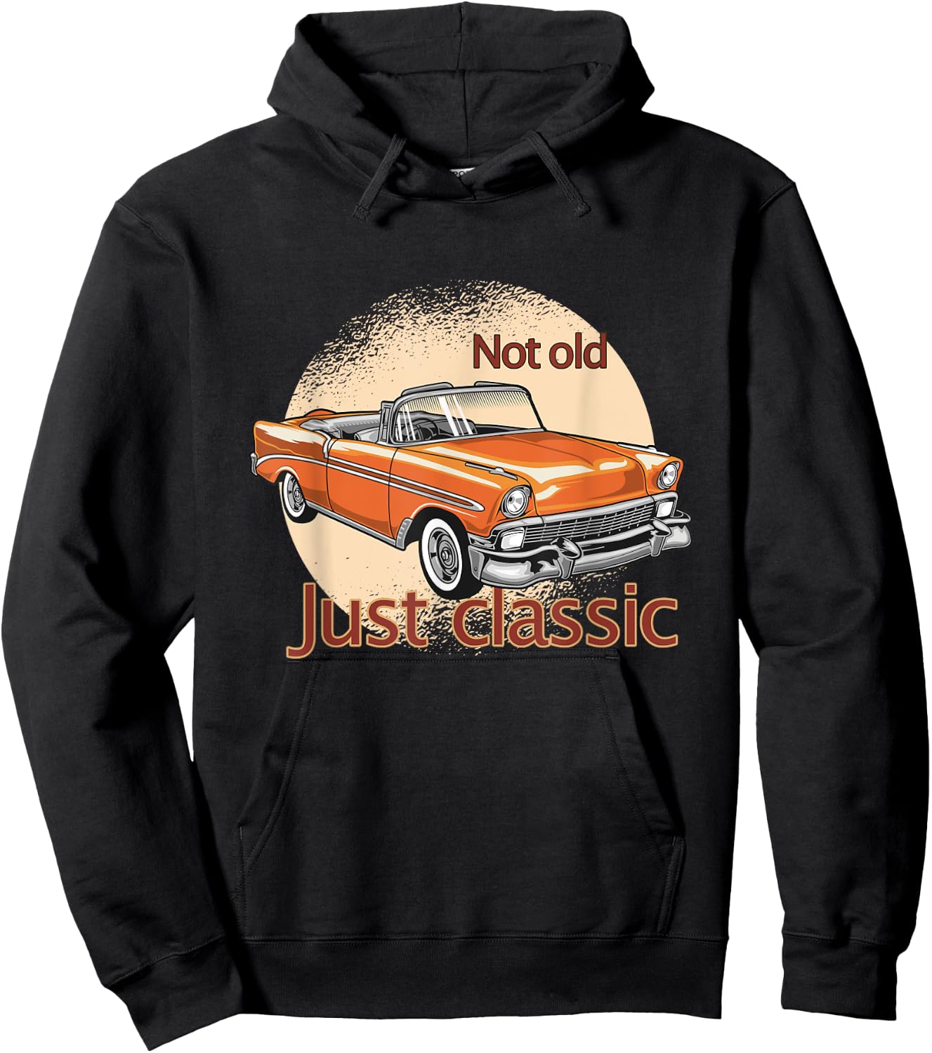 I'm Not Old I'm Just Classic Car Hoodie - Hoodie | Black