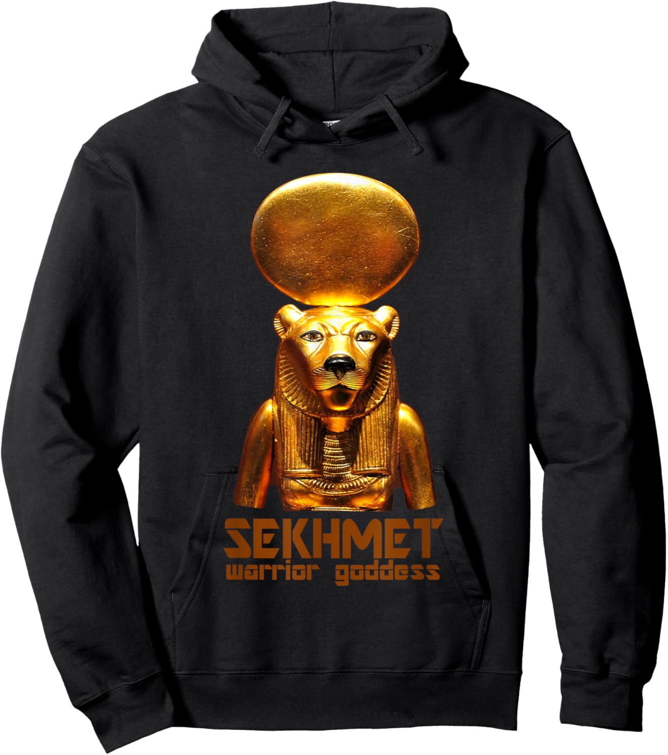 Sekhmet A Worrior Goddess From Ancient Pharaonic Egypt Hoodie - Hoodie | Black