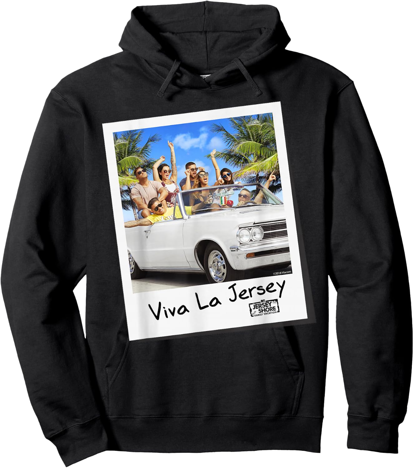 MTV - Jersey Shore Viva La Jersey Hoodie - Hoodie | Black